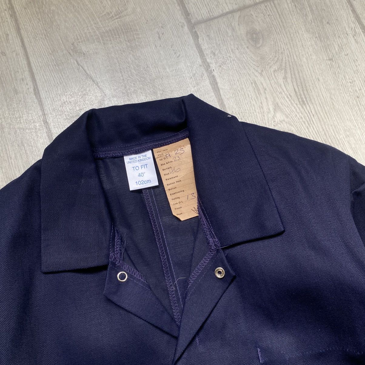 Le Laboureur Workwear Vintage Chore Sanfor French work Coverall jumpsuit Size US 32 / EU 48 - 11 Thumbnail