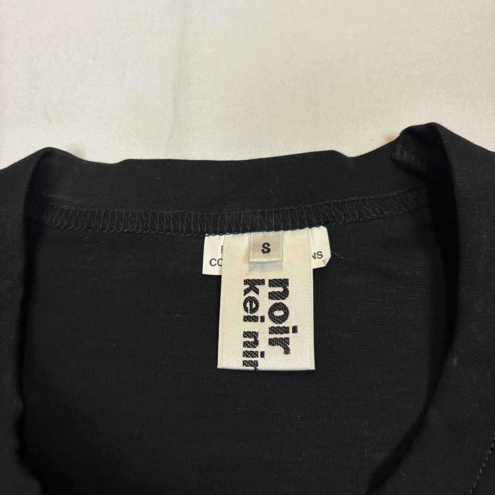 Comme des Garcons × Noir Kei Ninomiya Comme Des Garcons Noir Kei Ninomiya Tulle Belt Ruched Small Size S / US 4 / IT 40 - 4 Thumbnail