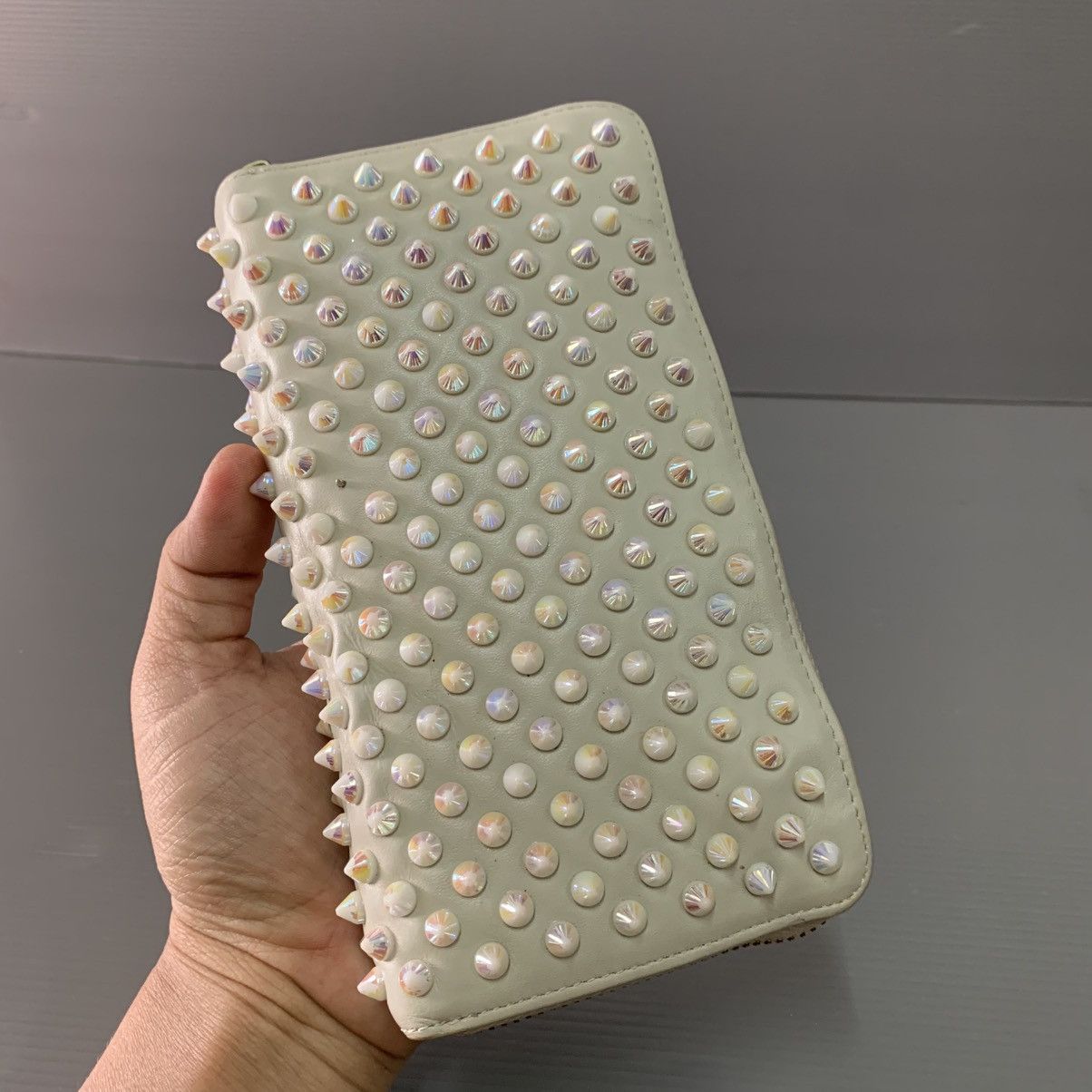 Christian Louboutin Christian Louboutin Spike Long Wallet Size ONE SIZE - 3 Thumbnail