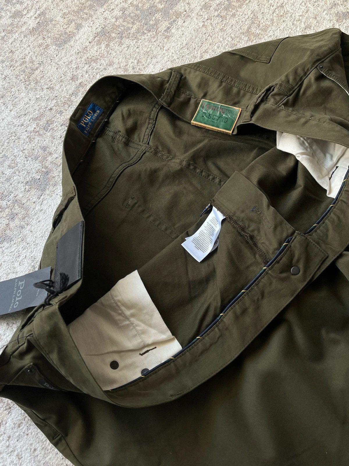 Polo Ralph Lauren Polo Ralph Lauren Big & Tall Sz 50B x34 Khaki Chinos Pants Size US 44 / EU 60 - 7 Thumbnail