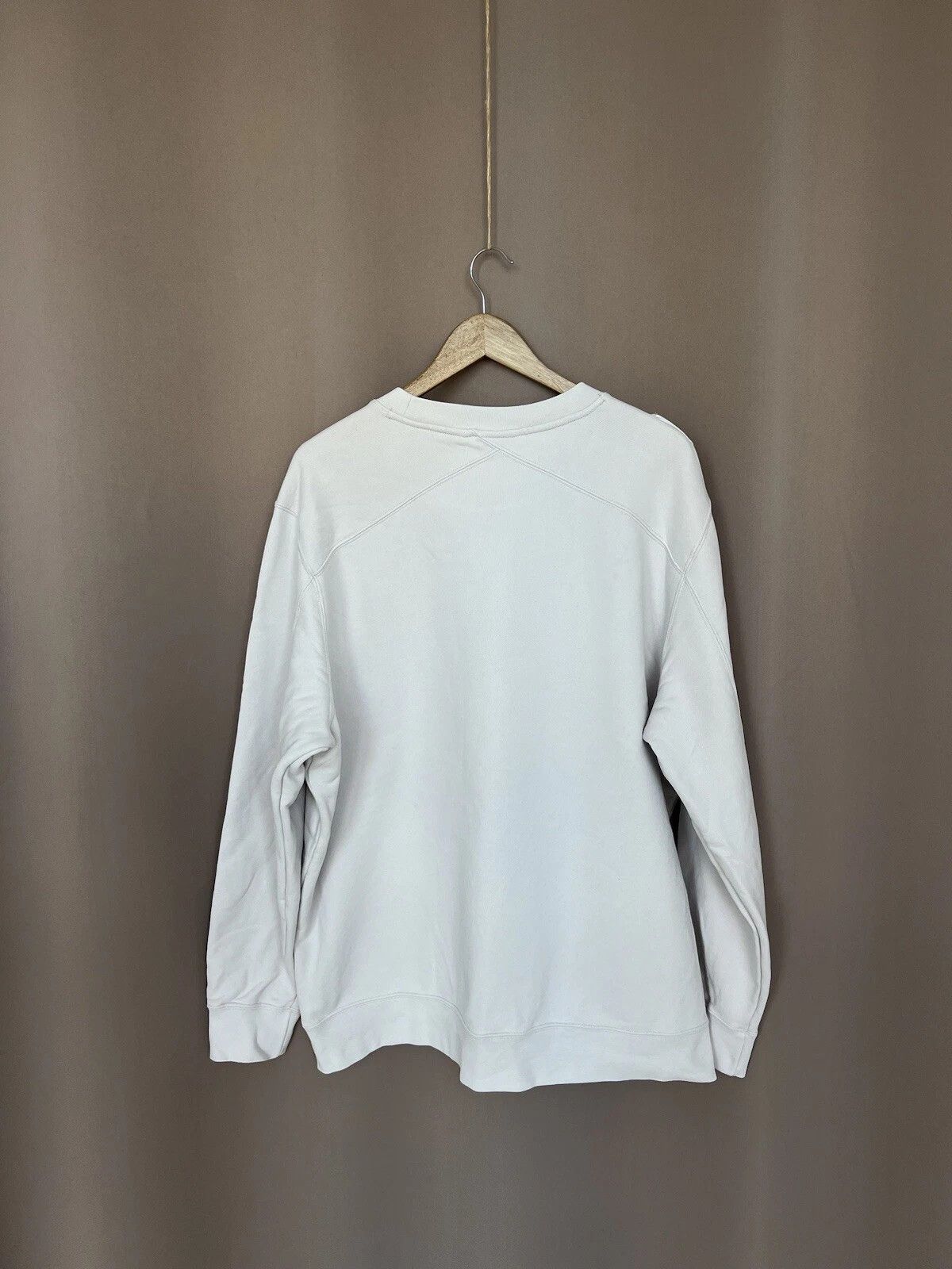 MA.STRUM Ma Strum White Sweatshirt Mens Size XXL Cotton Sweater Size US XXL / EU 58 / 5 - 7 Thumbnail