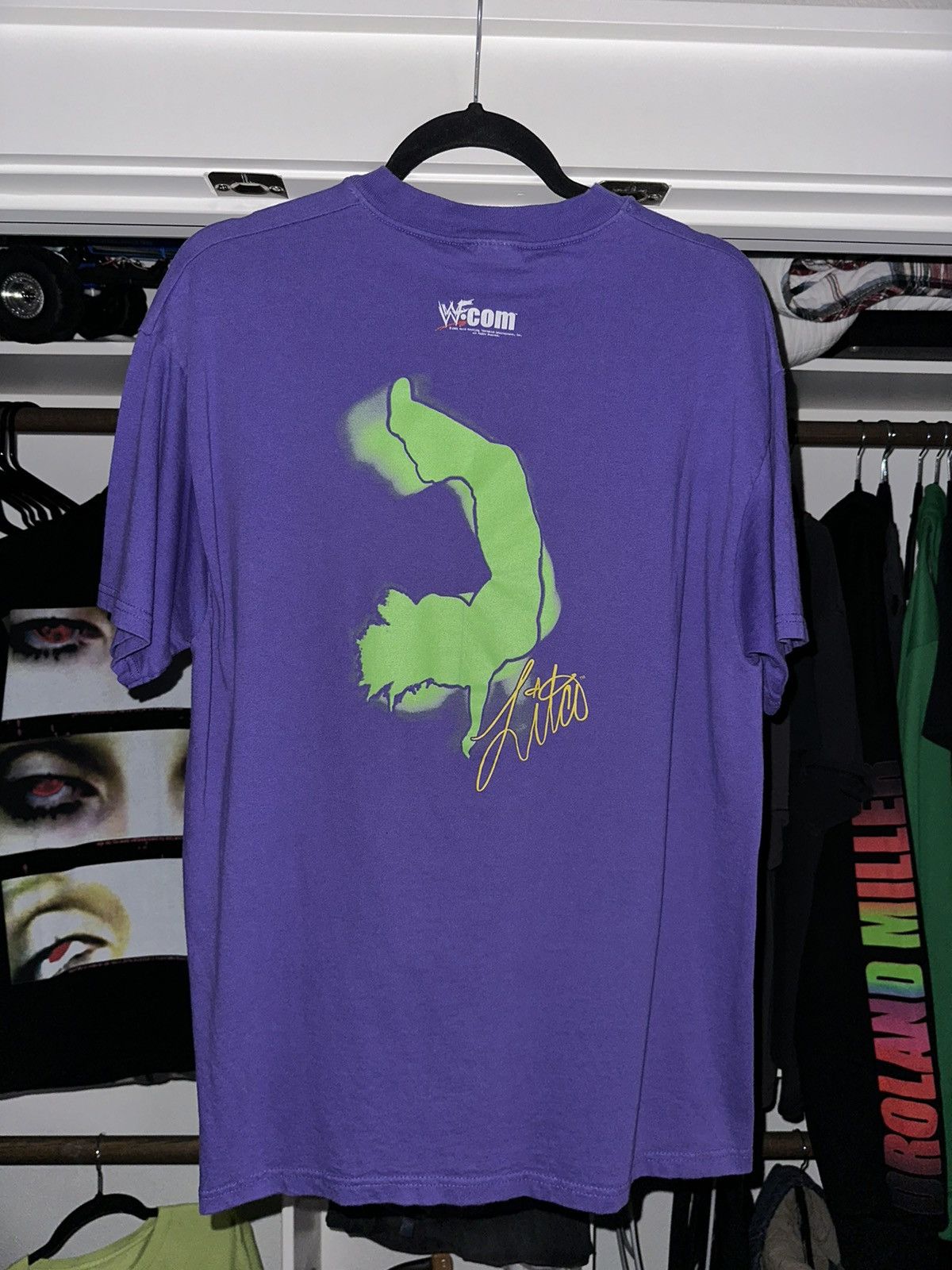 Vintage × WWE × WWF Vintage WWF 2001 Lita Tee Size US L / EU 52-54 / 3 - 2 Thumbnail