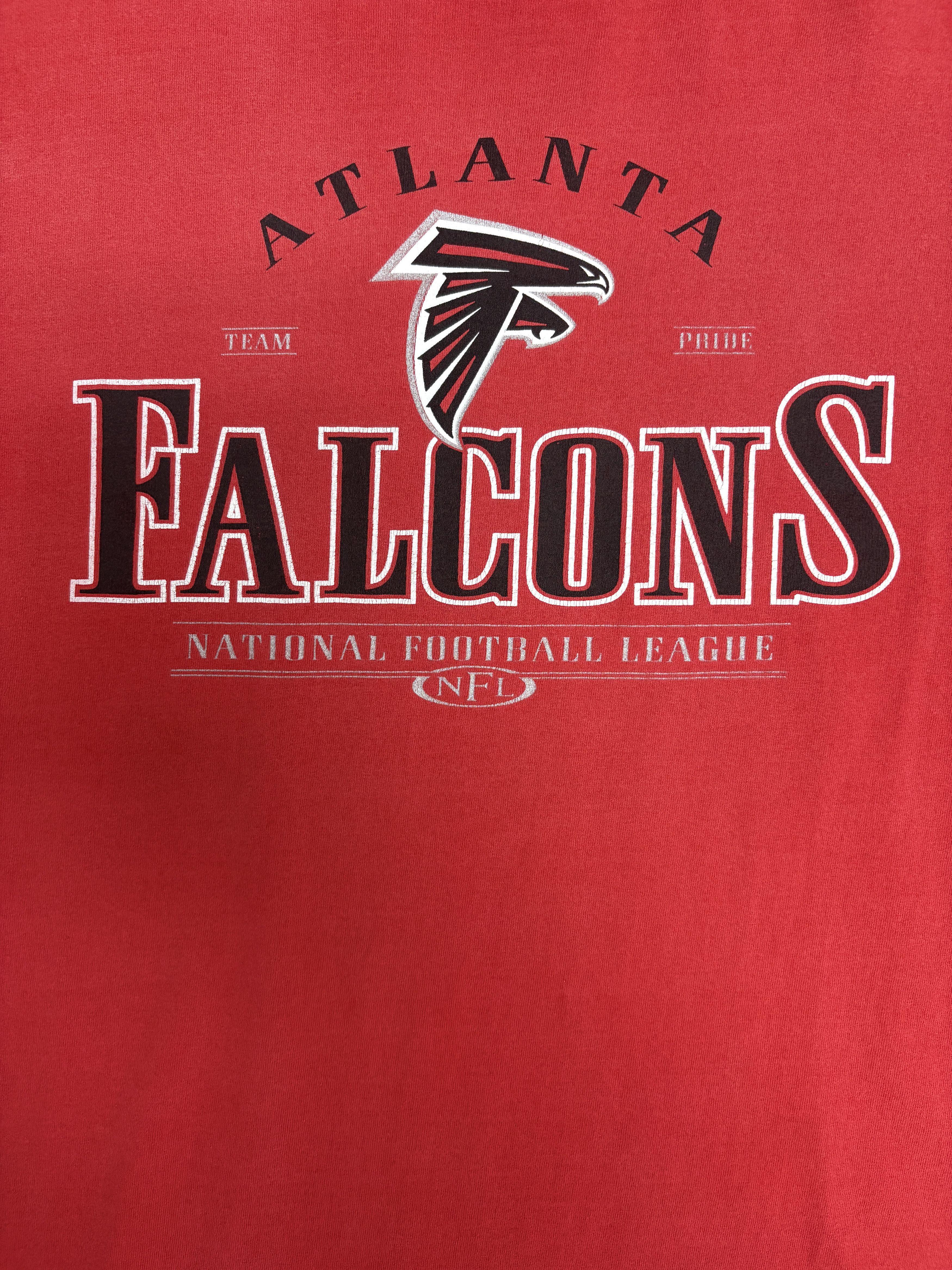 Vintage Atlanta Falcons Football Vintage Red T-Shirt Tee Size US XL / EU 56 / 4 - 2 Thumbnail