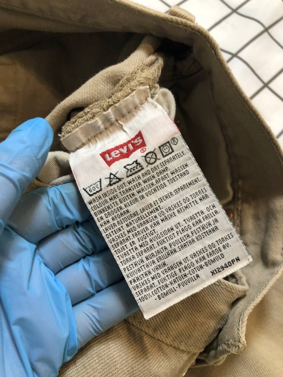 Levi's Levi's 501 Beige Vintage Denim Jeans 30x30 Size US 30 / EU 46 - 10 Thumbnail