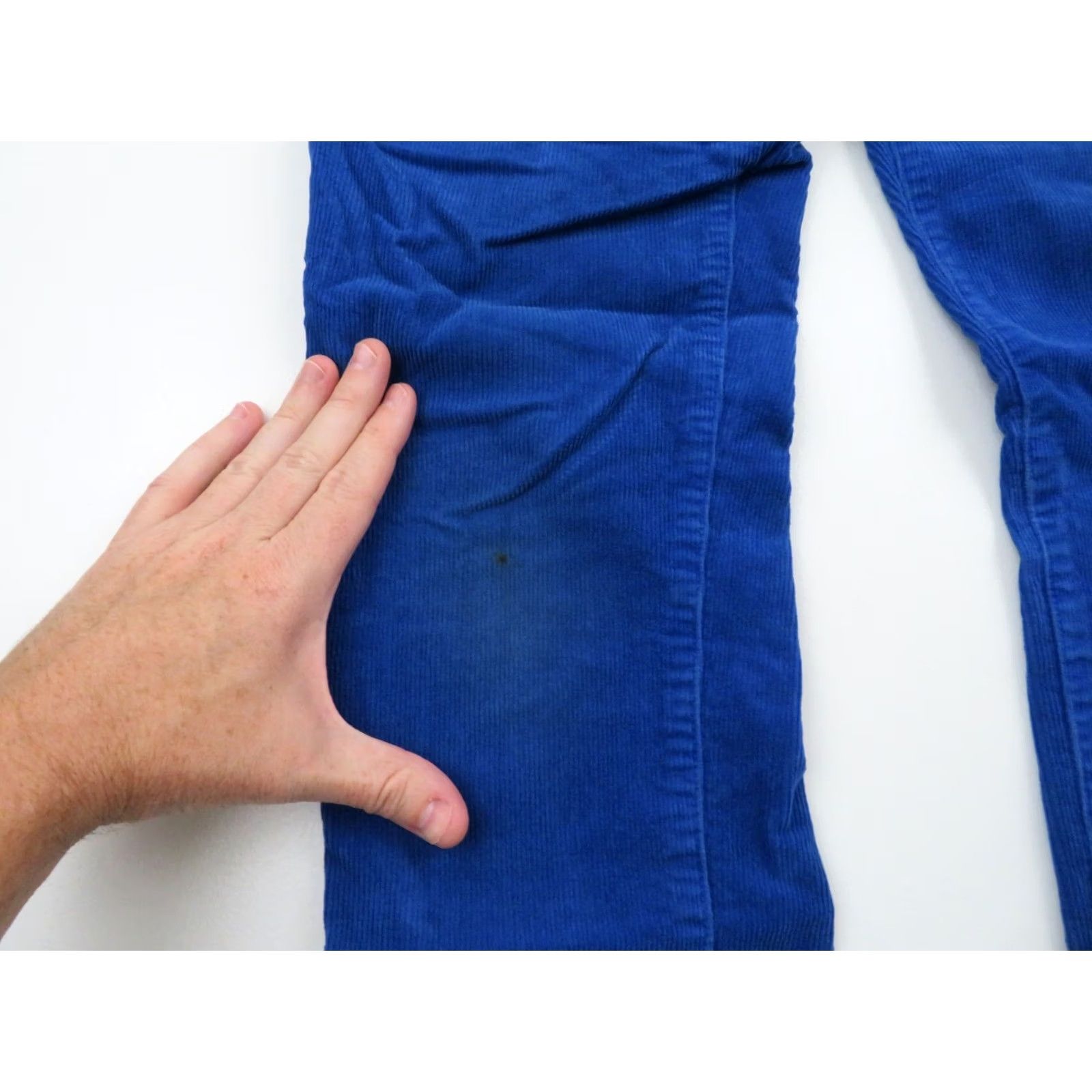 Patagonia VINTAGE Patagonia Slim Fit Corduroy Pants Womens 26 28 Blue Slimming Tiny 90s Y2K Retro Jeans Patrick? Size 26" / US 2 / IT 38 - 2 Thumbnail