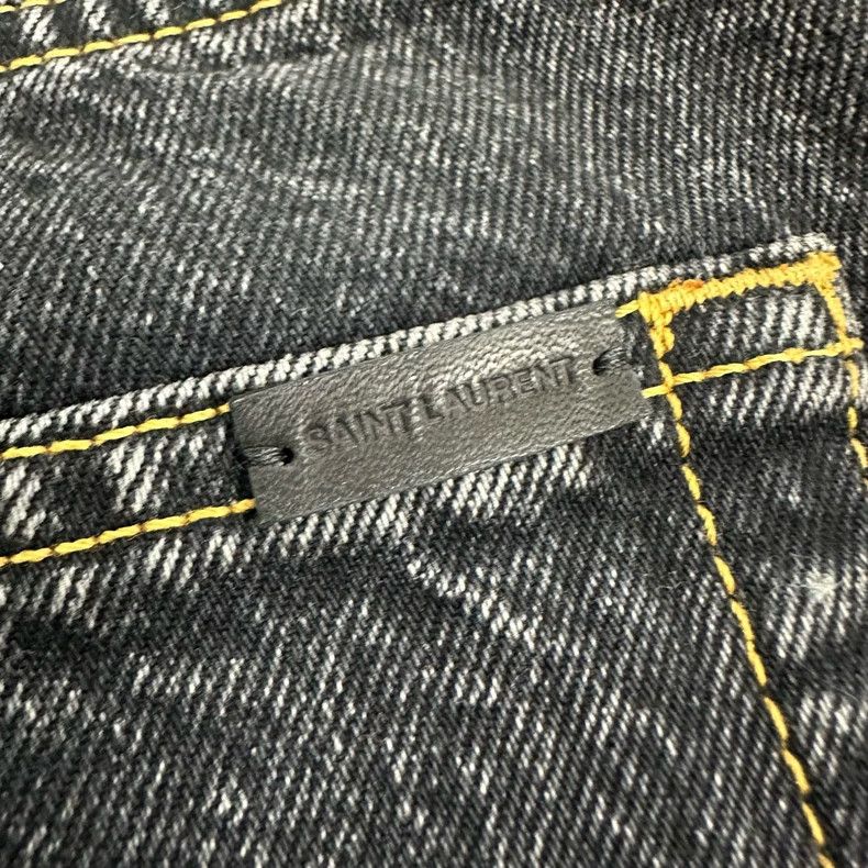 Saint Laurent Paris Saint Laurent Paris Dark mid-rise jeans Size US 27 - 6 Thumbnail
