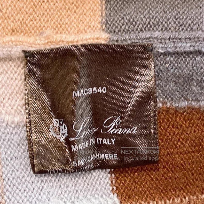 Loro Piana Loro Piana Mosaic Baby Cashmere Knit Top Size S / US 4 / IT 40 - 8 Thumbnail