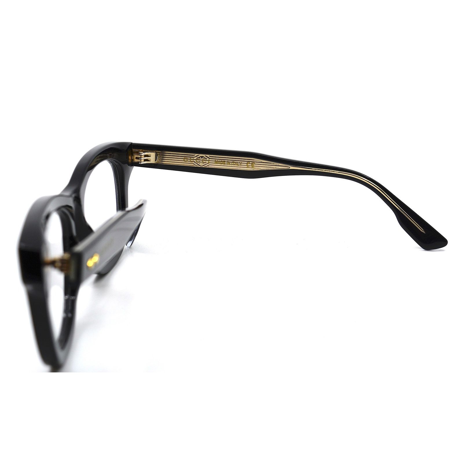 Gucci NEW GUCCI GG1086O 001 BLACK AUTHENTIC EYEGLASSES FRAME Size ONE SIZE - 9 Thumbnail