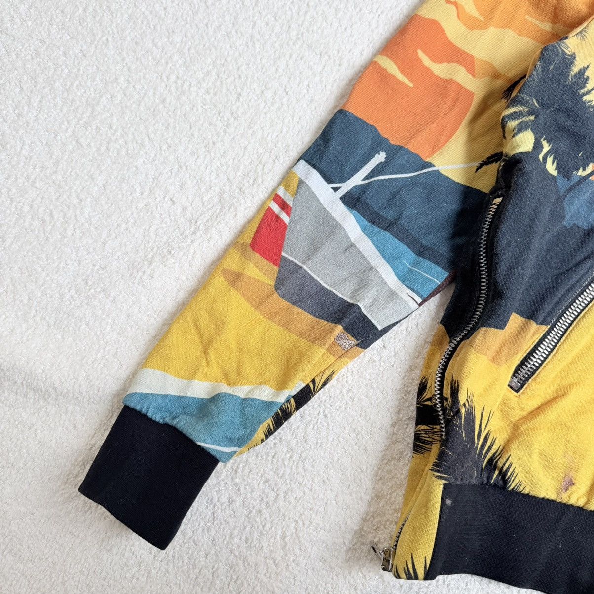 Balmain Balmain Terry Beach Sunset Zippered Jacket Size US XL / EU 56 / 4 - 5 Thumbnail