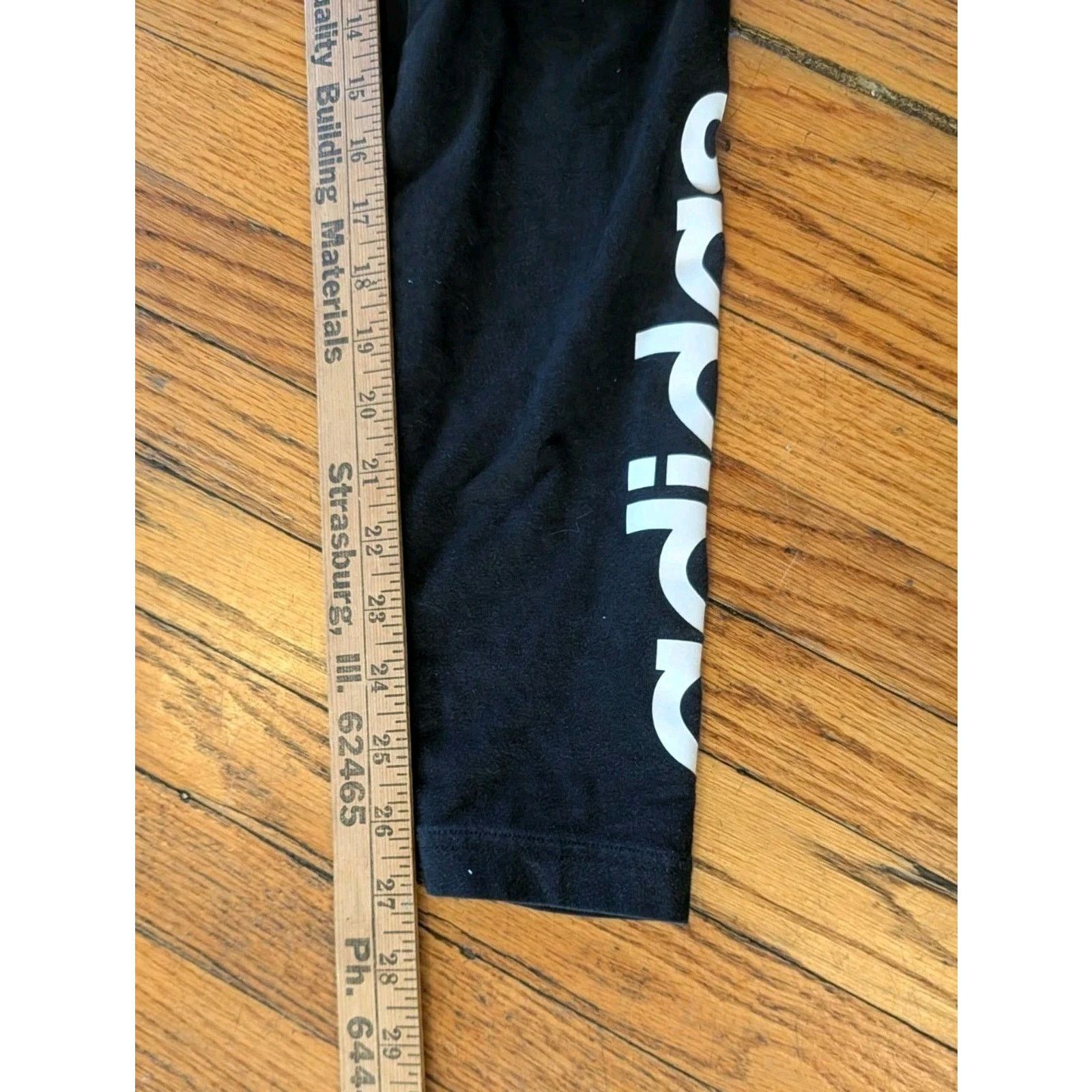 Adidas Adidas Black Leggings Women's Medium Size 30" / US 8 / IT 44 - 7 Thumbnail