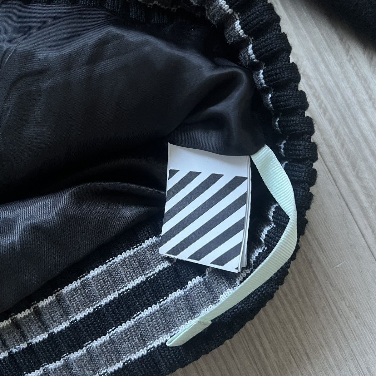 Off-White Off-White FW18 3-D Wool Varsity Jacket Size US L / EU 52-54 / 3 - 10 Thumbnail