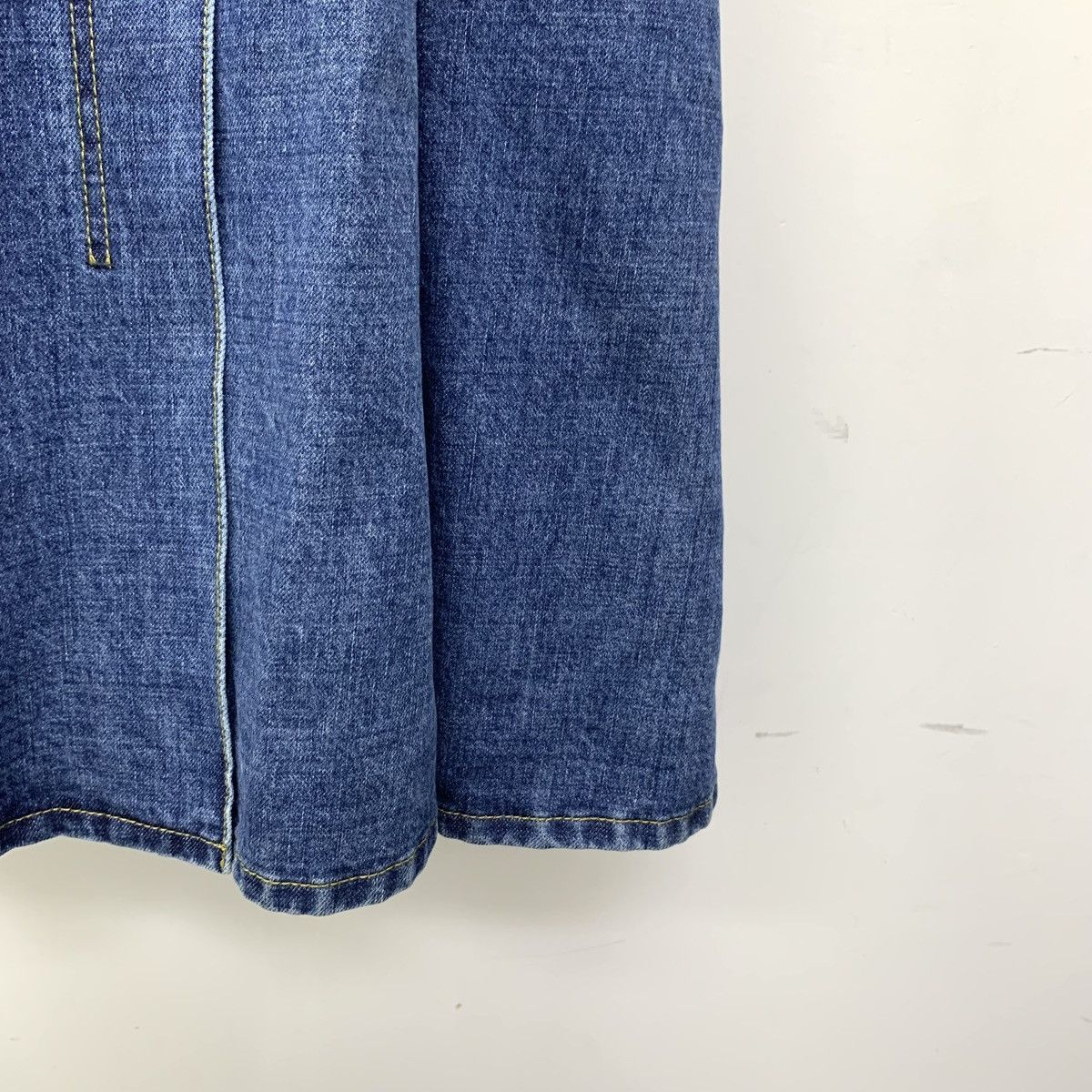 Dior Dior 22 Cruise Couture Navy Blue Single Breasted Denim Dress Size XS / US 0-2 / IT 36-38 - 5 Thumbnail