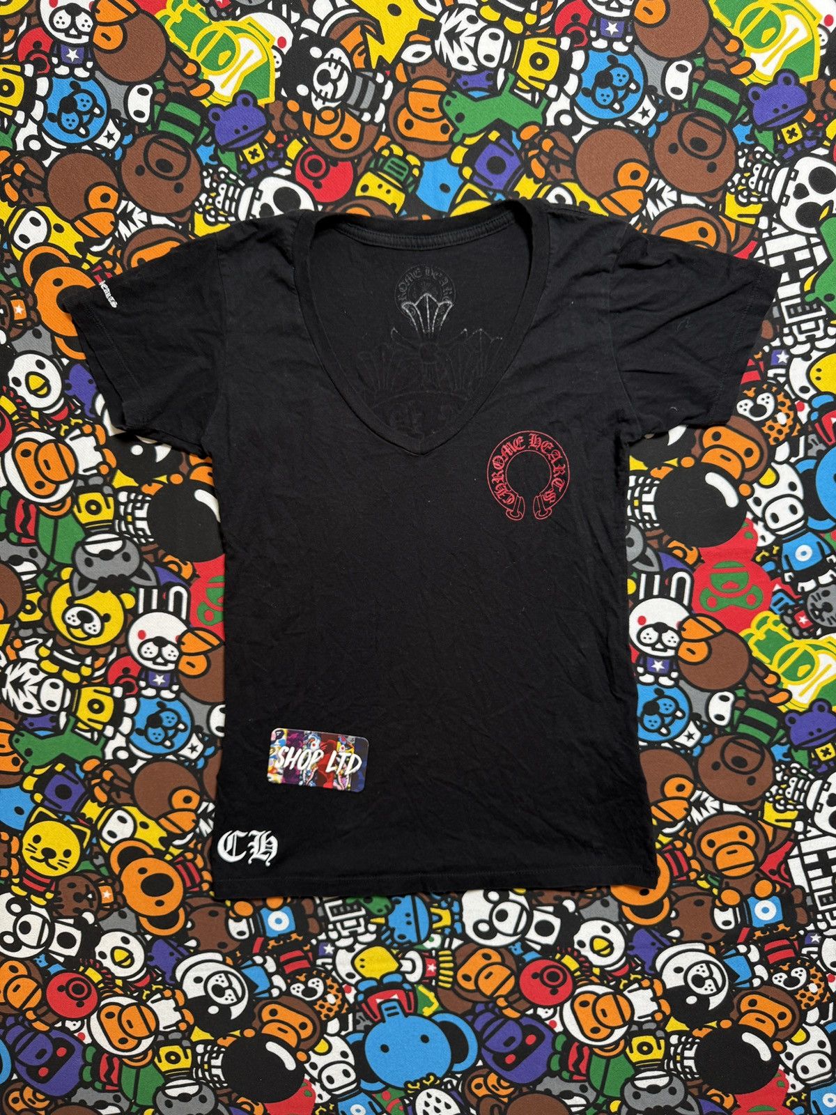 Chrome Hearts Chrome Hearts Womens Multi Cemetery Logo Tee Size M / US 6-8 / IT 42-44 - 2 Thumbnail