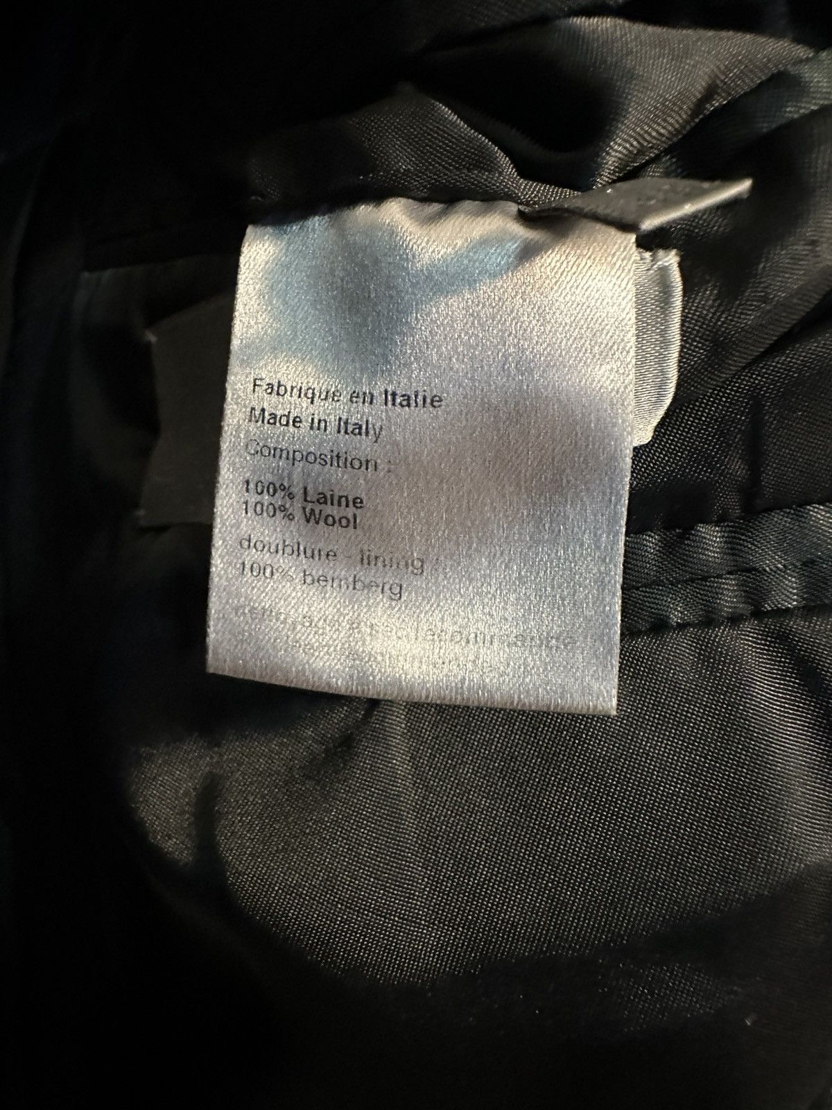 Dior Dior Homme by Hedi Slimane Wolves Smoking Jacket SS05 Size 46S - 8 Thumbnail