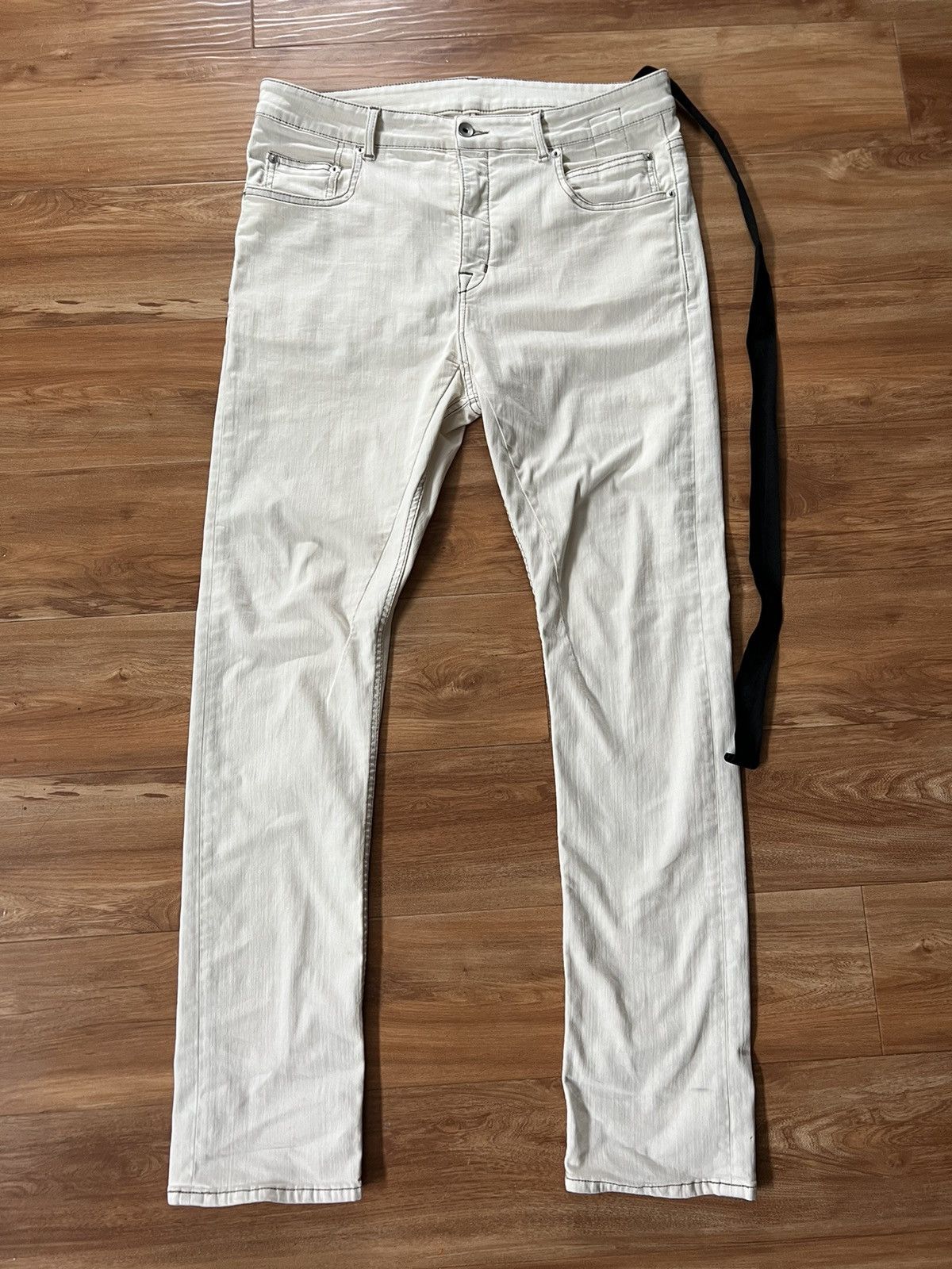 image of Rick Owens Jeans in Natural, Men's (Size 34)