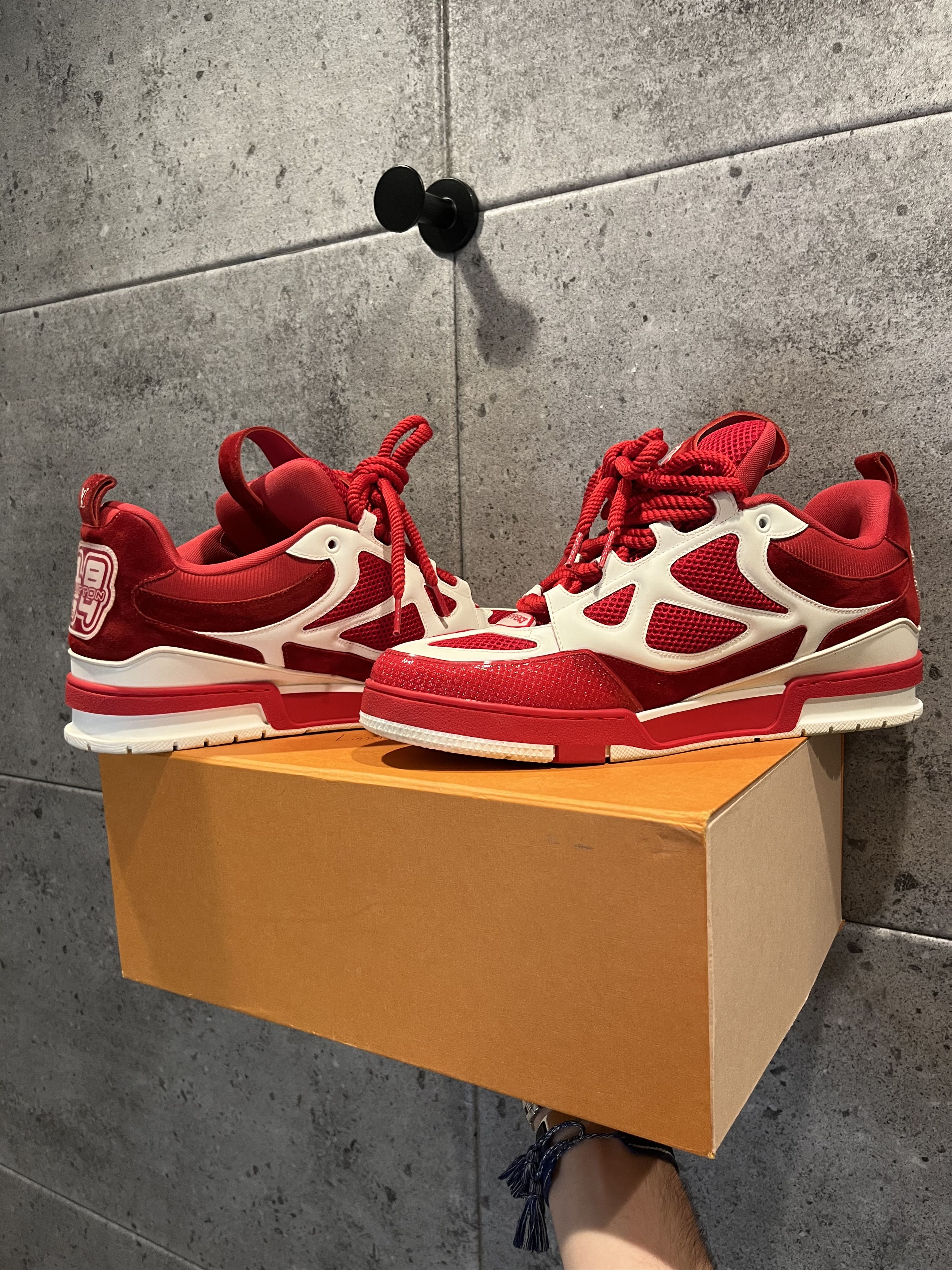 Louis Vuitton × Virgil Abloh Louis Vuitton Virgil abloh skate sneakers Size US 12 / EU 45 - 4 Thumbnail