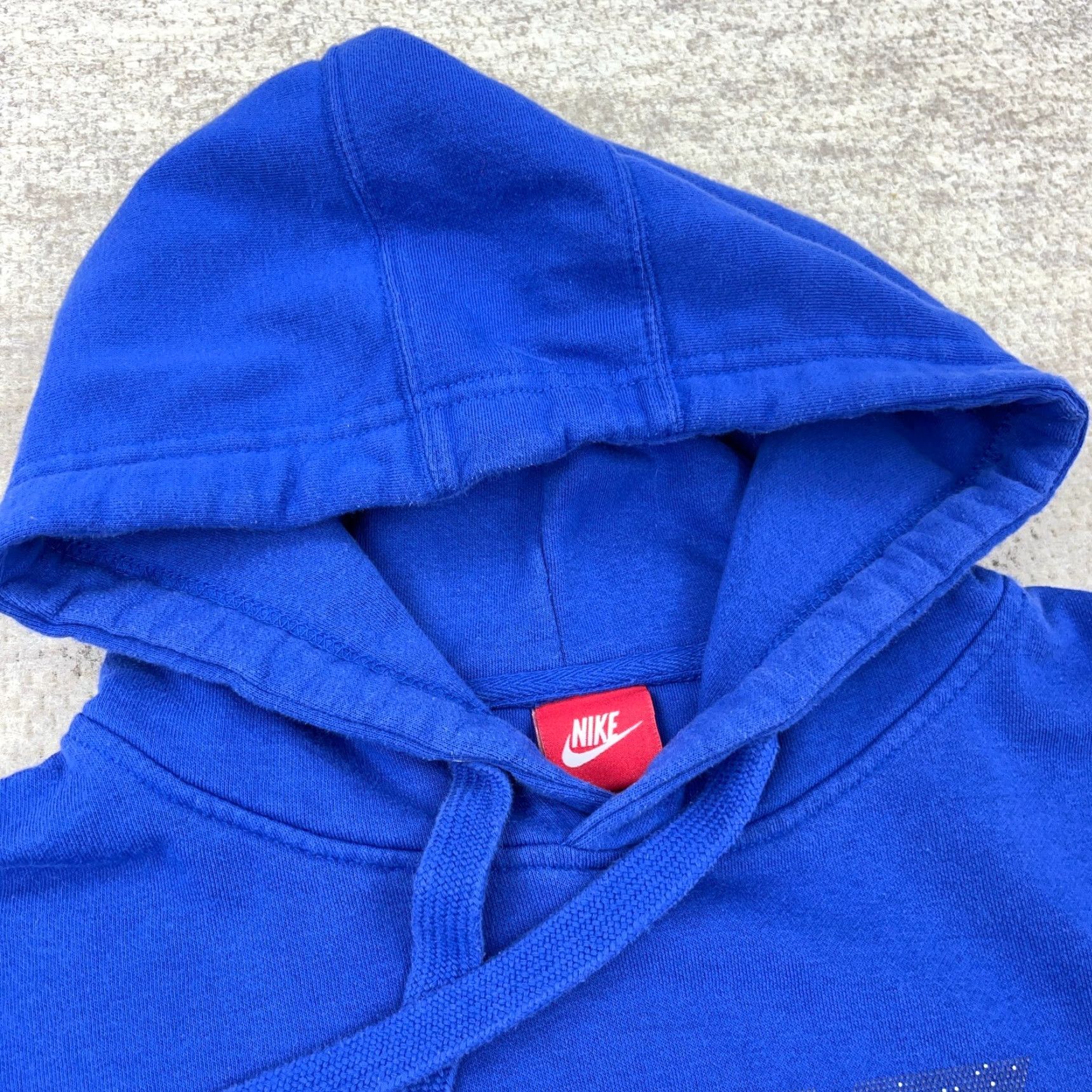 Nike Nike Hoodie Men L Large Royal Blue Sweatshirt Swoosh Cotton Adult Size US L / EU 52-54 / 3 - 5 Thumbnail