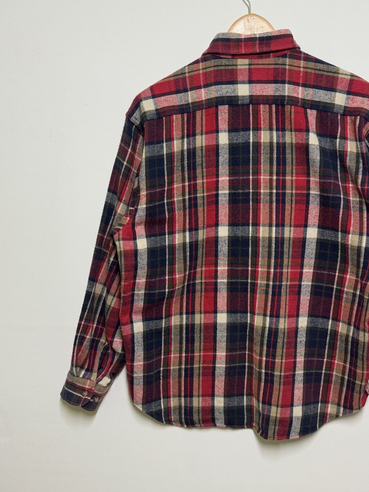 Wrangler Vintage Flannel WRANGLER TRAIL Plaid Tartan 2 Pocket Size US L / EU 52-54 / 3 - 8 Thumbnail