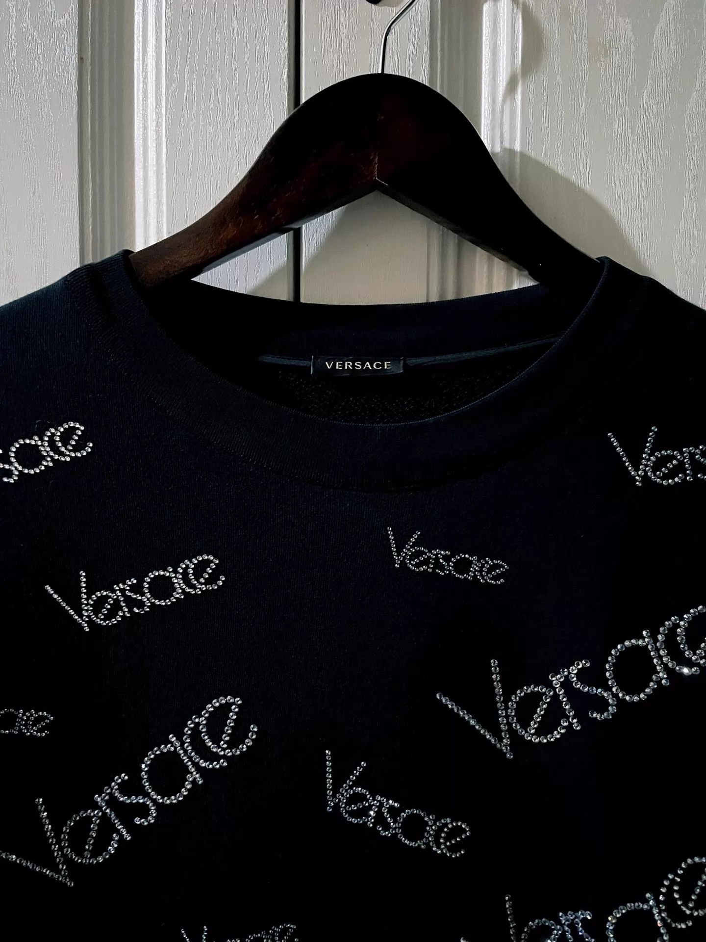 Versace VersaceAll-CrystalLuxurySweatshirtM(48)-NewLimited Size US M / EU 48-50 / 2 - 3 Thumbnail