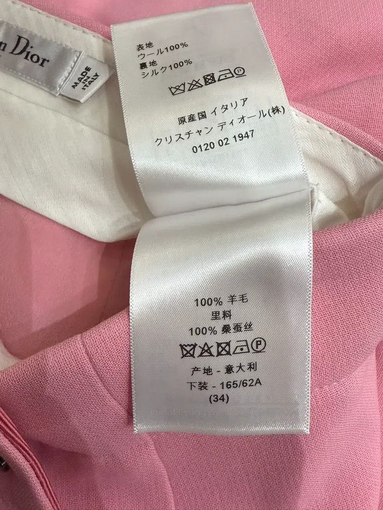 Dior Dior Pink skirts and trousers Size 42" / US 20 - 6 Thumbnail