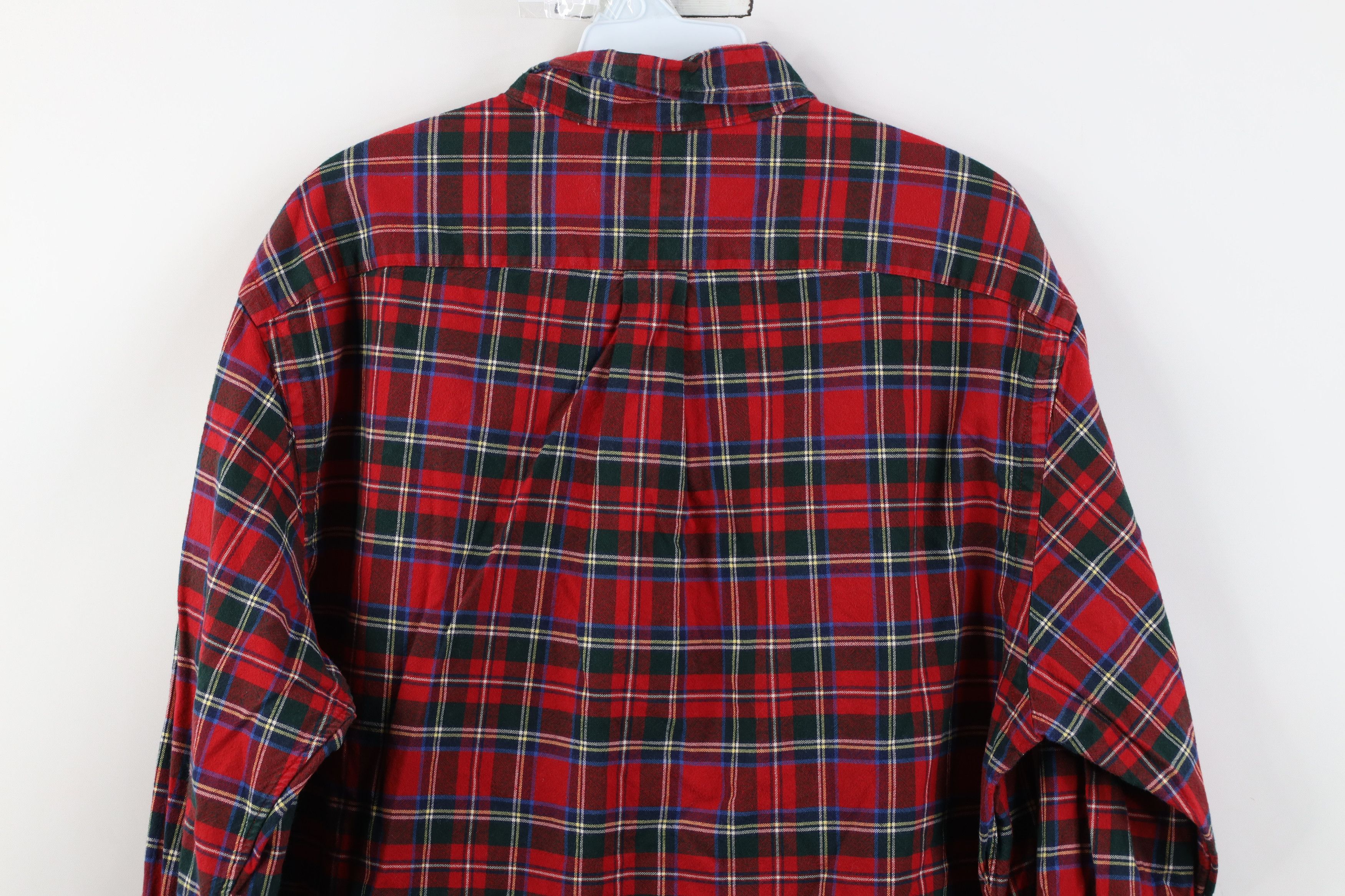 Ralph Lauren Vintage Y2K Ralph Lauren Collared Button Down Shirt Plaid Size US XL / EU 56 / 4 - 11 Thumbnail