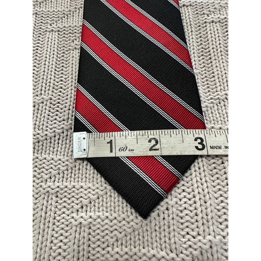 Other Cape Cod red and black striped silk tie Size ONE SIZE - 5 Thumbnail