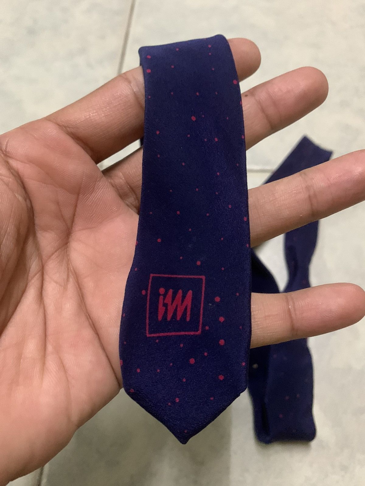 Issey Miyake Vintage Issey Miyaki Neck Tie Pure Silk Luxury Size ONE SIZE - 11 Thumbnail