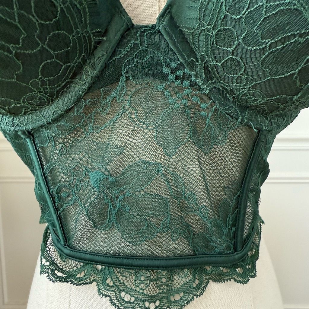 Victoria's Secret NWOT Victorias Secret Green Very Sexy Bombshell Bustier Bra Size S / US 4 / IT 40 - 5 Thumbnail