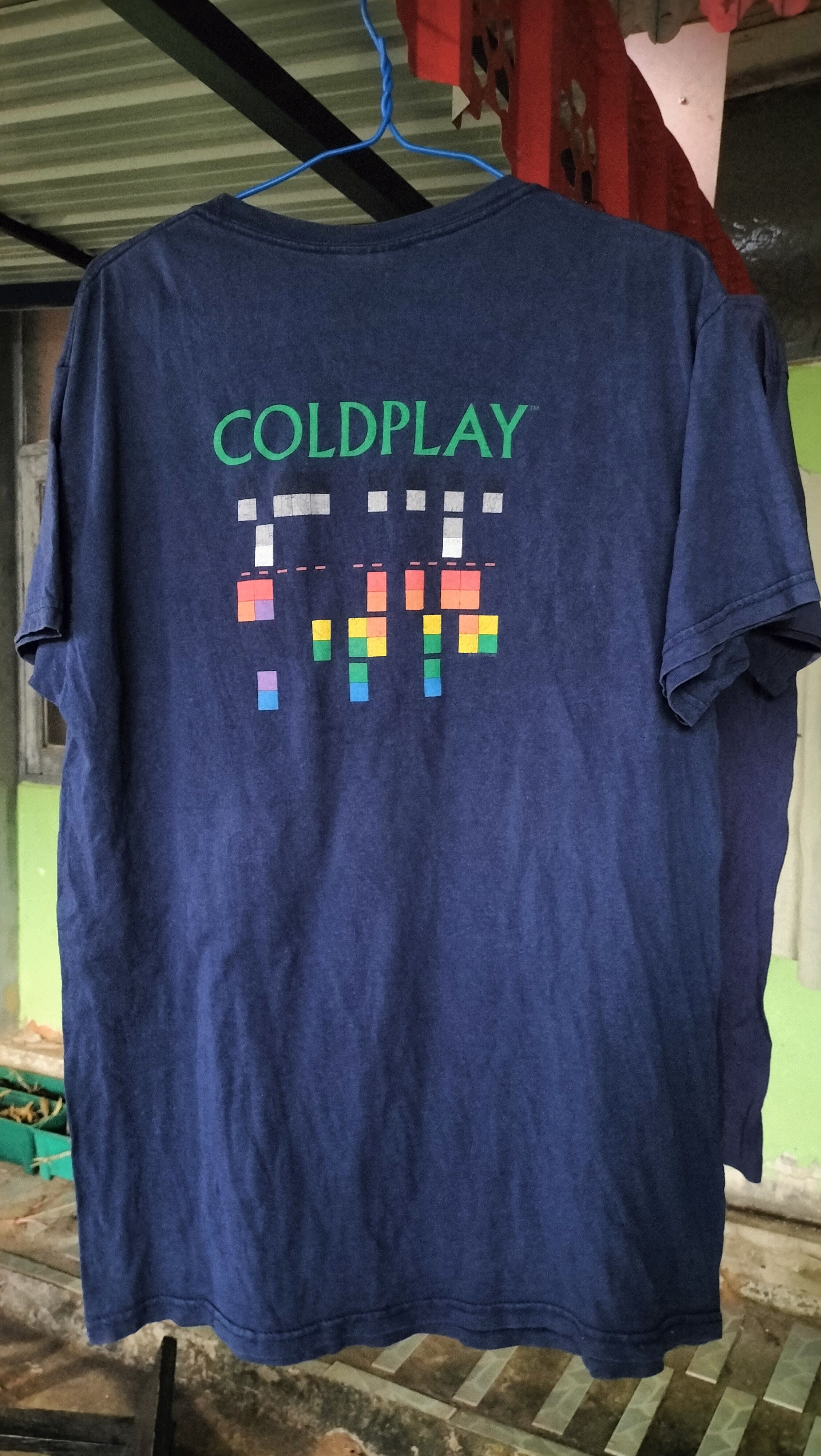 Band Tees × Vintage Vintage Coldplay concert Tour tee shirt xx Size US L / EU 52-54 / 3 - 2 Thumbnail