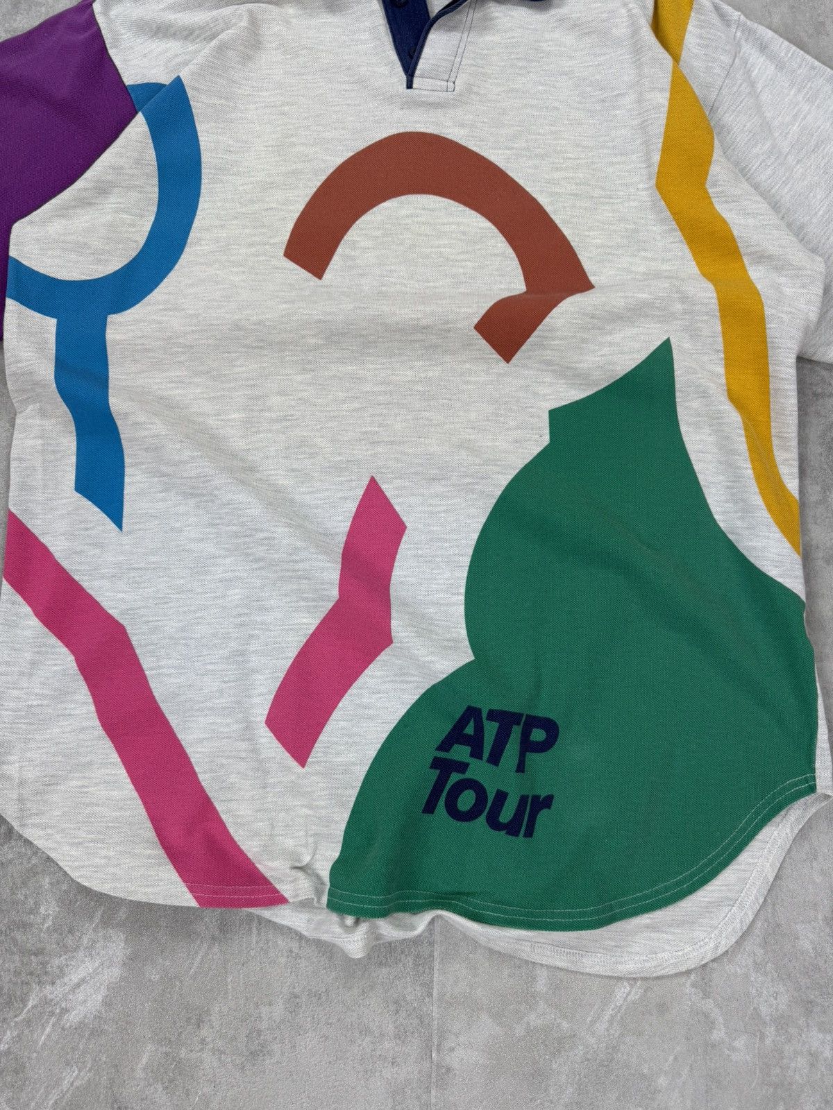 Vintage adidas originals Vintage APT TOUR Tennis Polo oversized Size US XXL / EU 58 / 5 - 5 Thumbnail