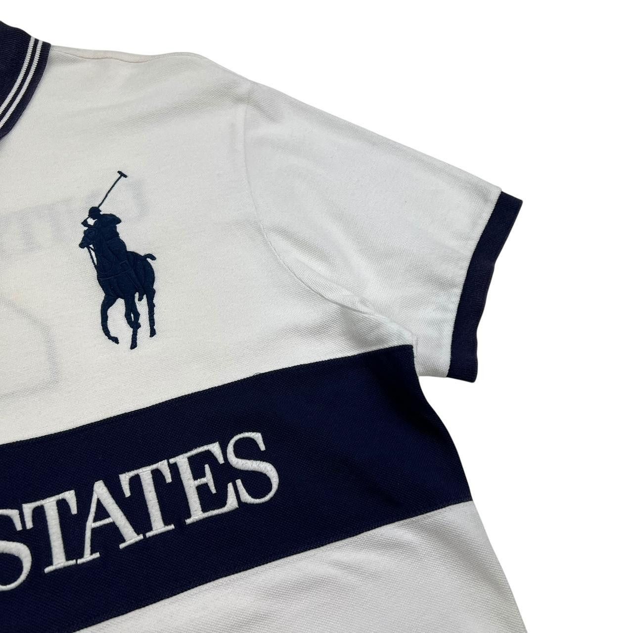 Polo Ralph Lauren Polo By Ralph Lauren USA 3 Big Pony Polo Shirt - Large Size US L / EU 52-54 / 3 - 4 Thumbnail