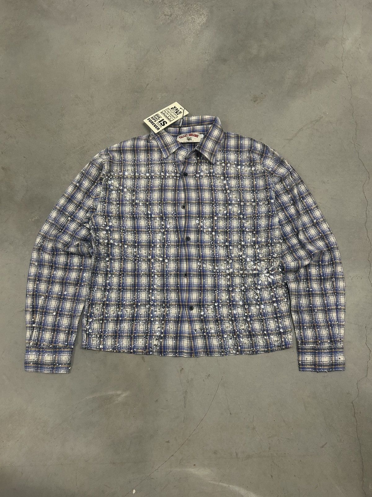 Vale Vale Forever Valley Dreams Studded Blizzard Flannel New | Grailed