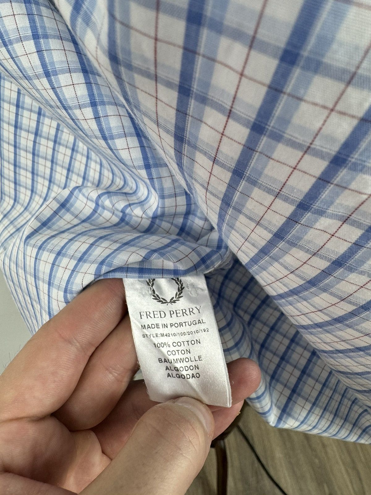 Fred Perry Men’s Vintage Fred Perry Short Sleeve Shirt size L Size US L / EU 52-54 / 3 - 9 Thumbnail