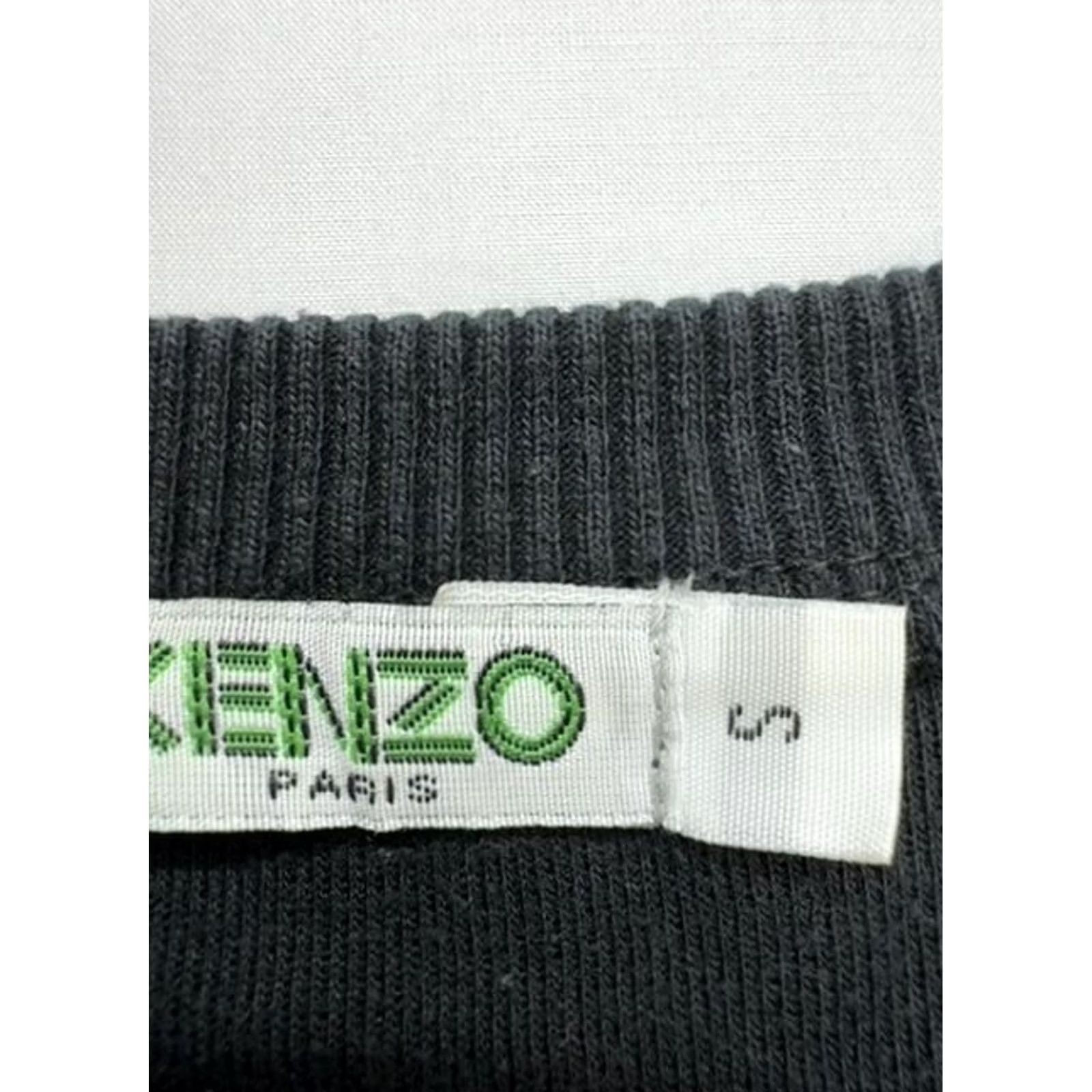 Kenzo KENZO Boys Black Tiger Graphic Pullover Hoodie Sweatshirt L Regular Size US L / EU 52-54 / 3 - 4 Thumbnail
