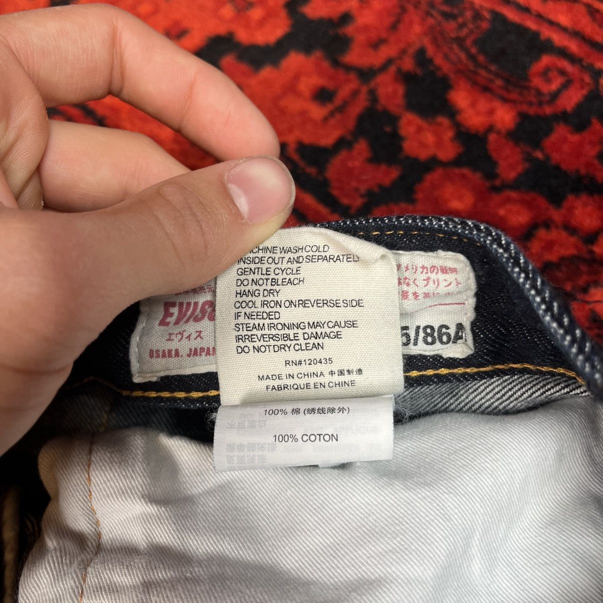Evisu EVISU Jeans Big Back Daicock Seagull Graphic Archive Y2K Size US 36 / EU 52 - 16 Thumbnail