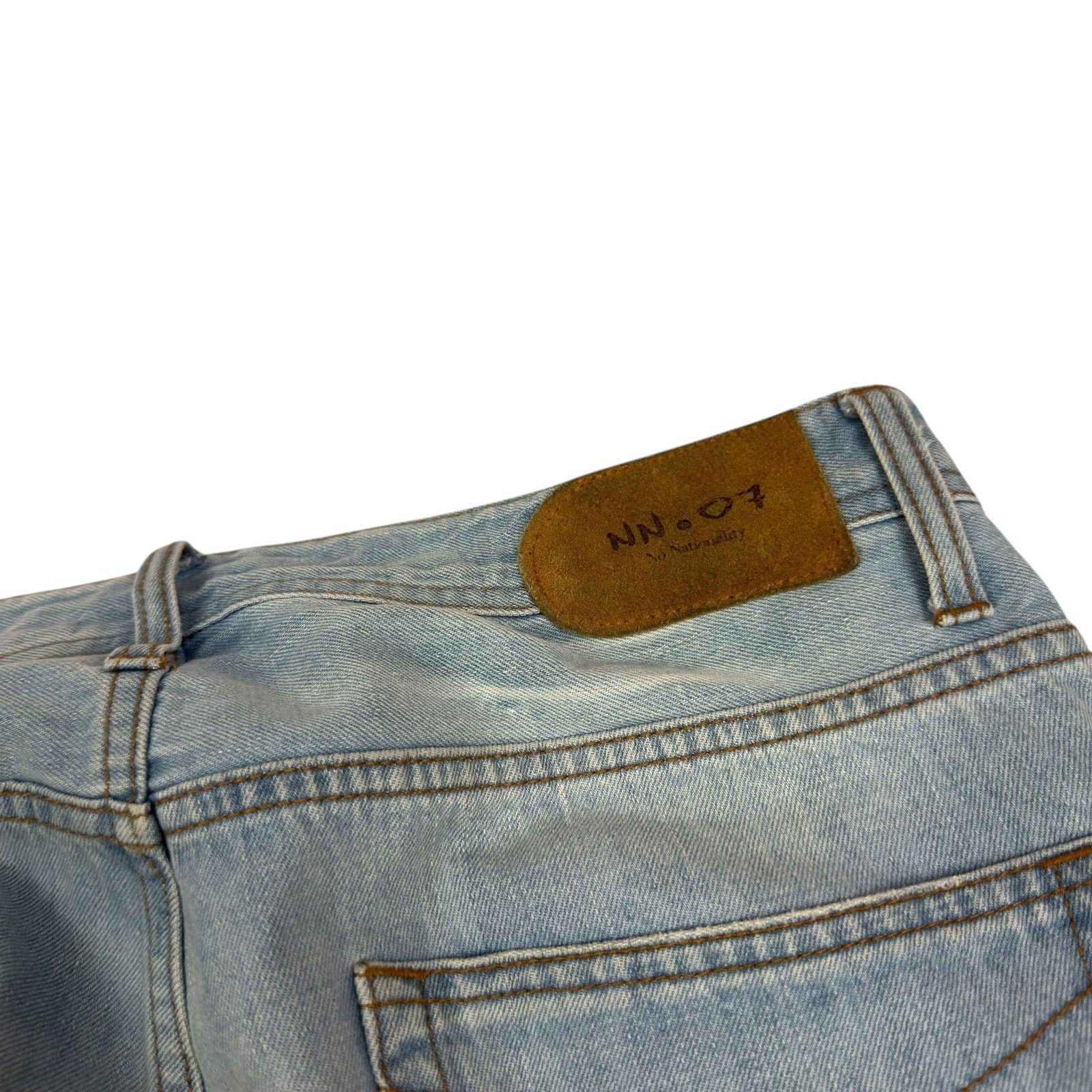 NN07 NN.07 No Nationality Men's Blue Cotton Denim Jeans 30-32 Size US 30 / EU 46 - 4 Thumbnail