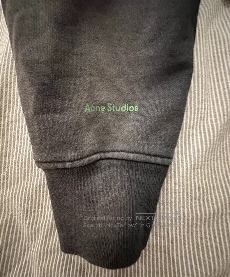 Acne Studios Acne Studios Men's Sweatshirt, Black Long Sleeve, Dinosaur Size US L / EU 52-54 / 3 - 6 Thumbnail