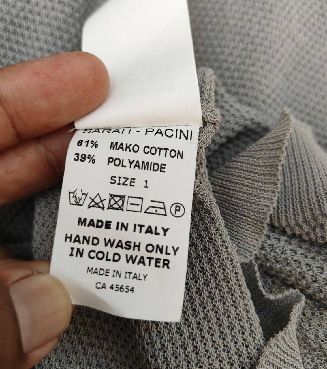 Sarah Pacini Sarah Pacini Polo Sweater Size S / US 4 / IT 40 - 2 Thumbnail