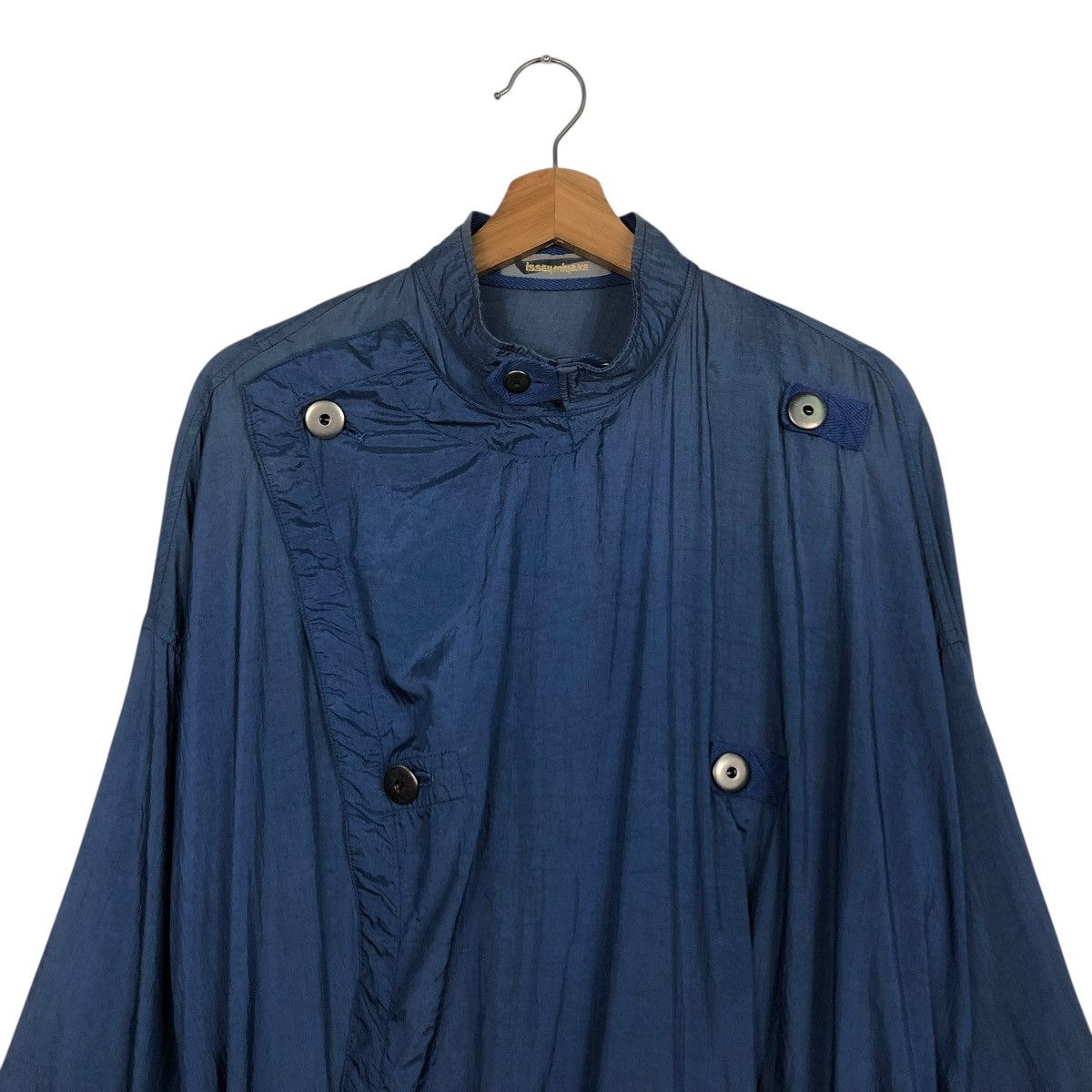 Issey Miyake 🔥VINTAGE 80’s NYLON LONG JACKET ISSEY MIYAKE BONDAGE DESIGN Size US M / EU 48-50 / 2 - 3 Thumbnail