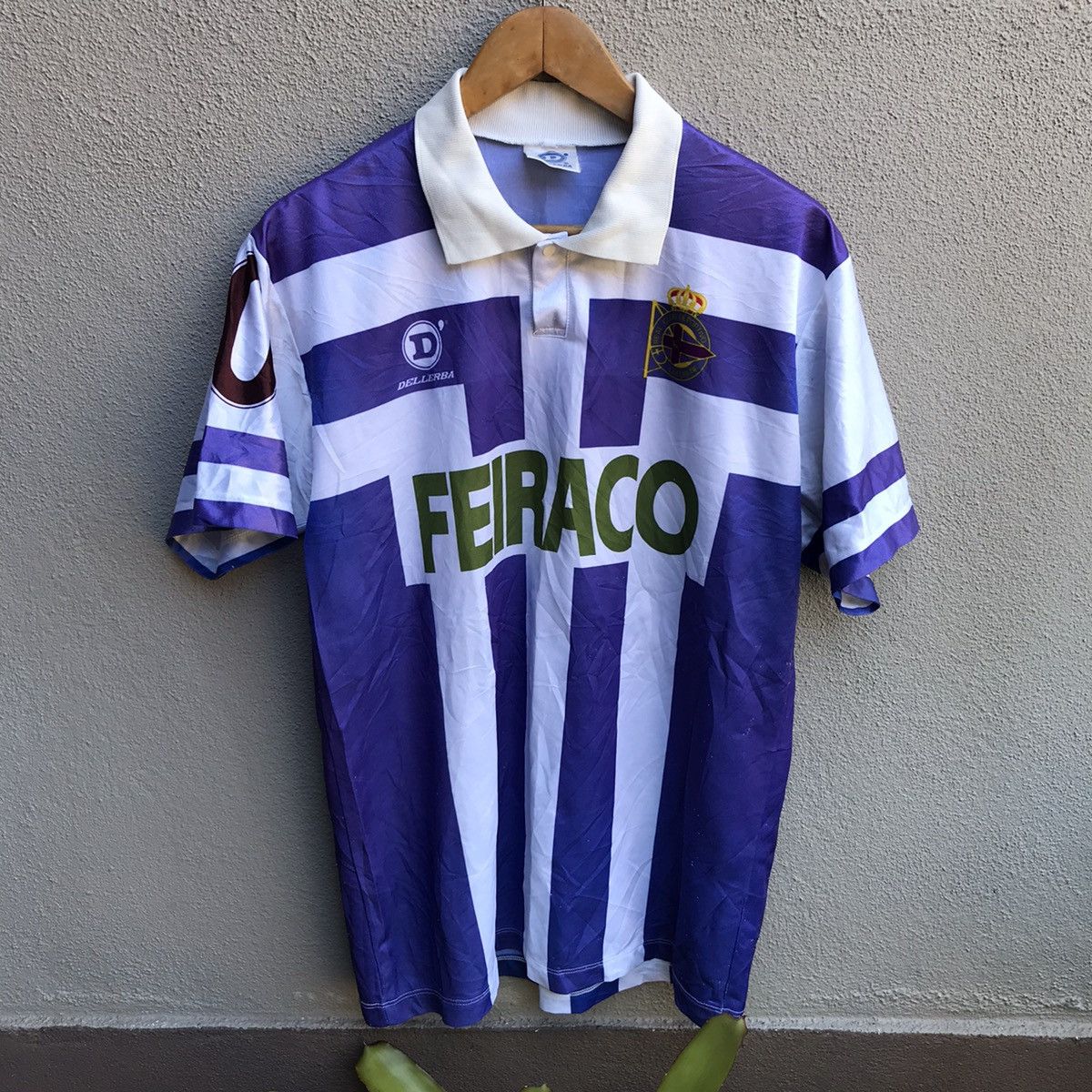 Vintage Vintage DEPORTIVO De LA CORUNA jersey club Size US L / EU 52-54 / 3 - 1 Thumbnail