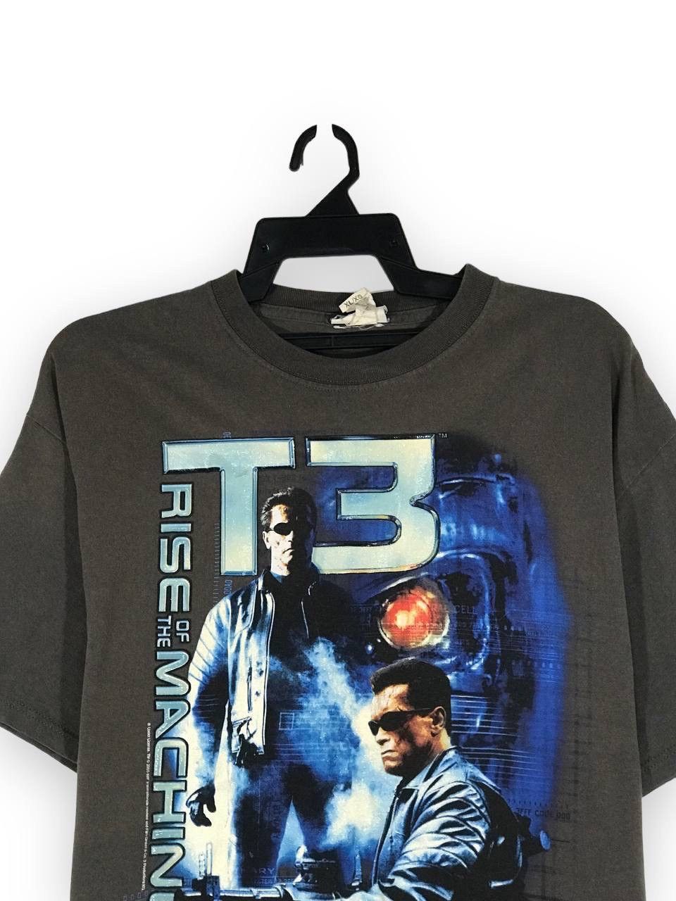 Vintage vintage 2003 Terminator 3 robot cyborg arnold schwezeneiger Size US XL / EU 56 / 4 - 2 Thumbnail