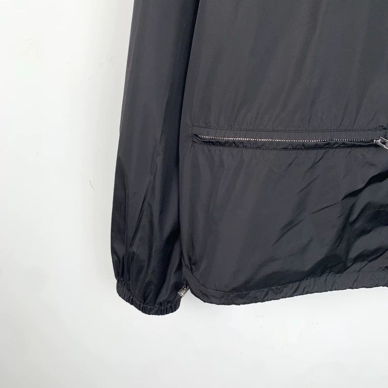 Gucci Gucci Black logo printed hooded zipper jacket 2501-Nextarro Size US M / EU 48-50 / 2 - 4 Thumbnail