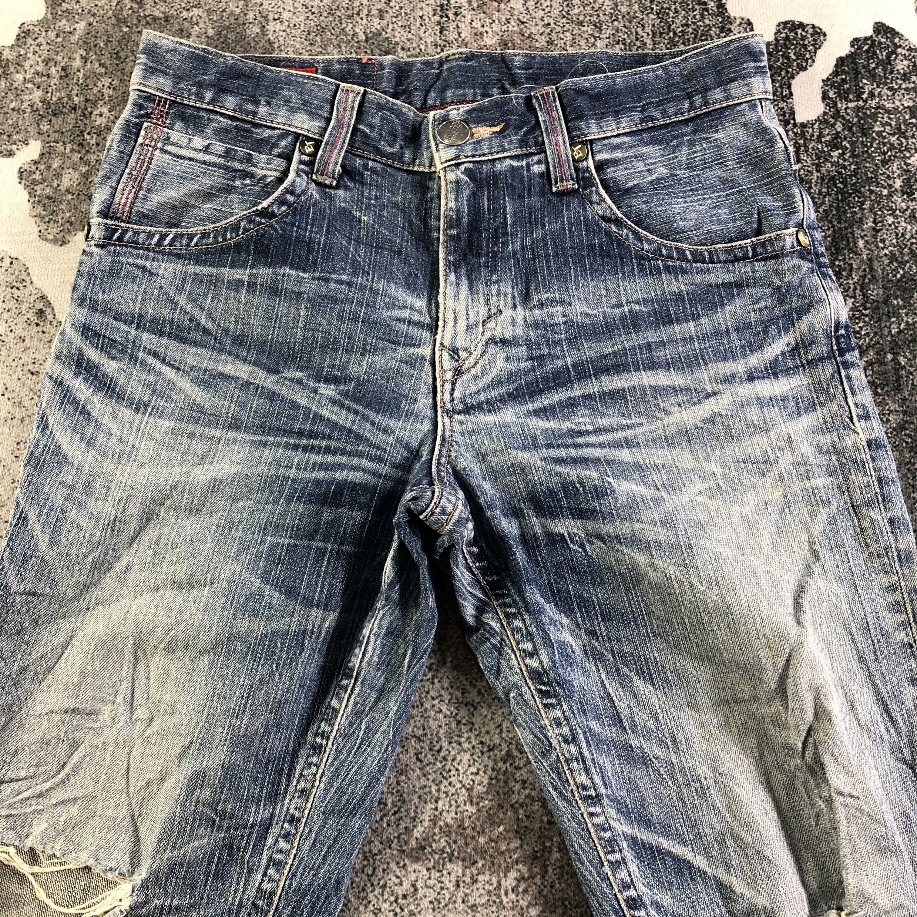 Edwin Edwin Blue Trip Jeans Ripped Denim KJ3048 Size US 30 / EU 46 - 3 Thumbnail