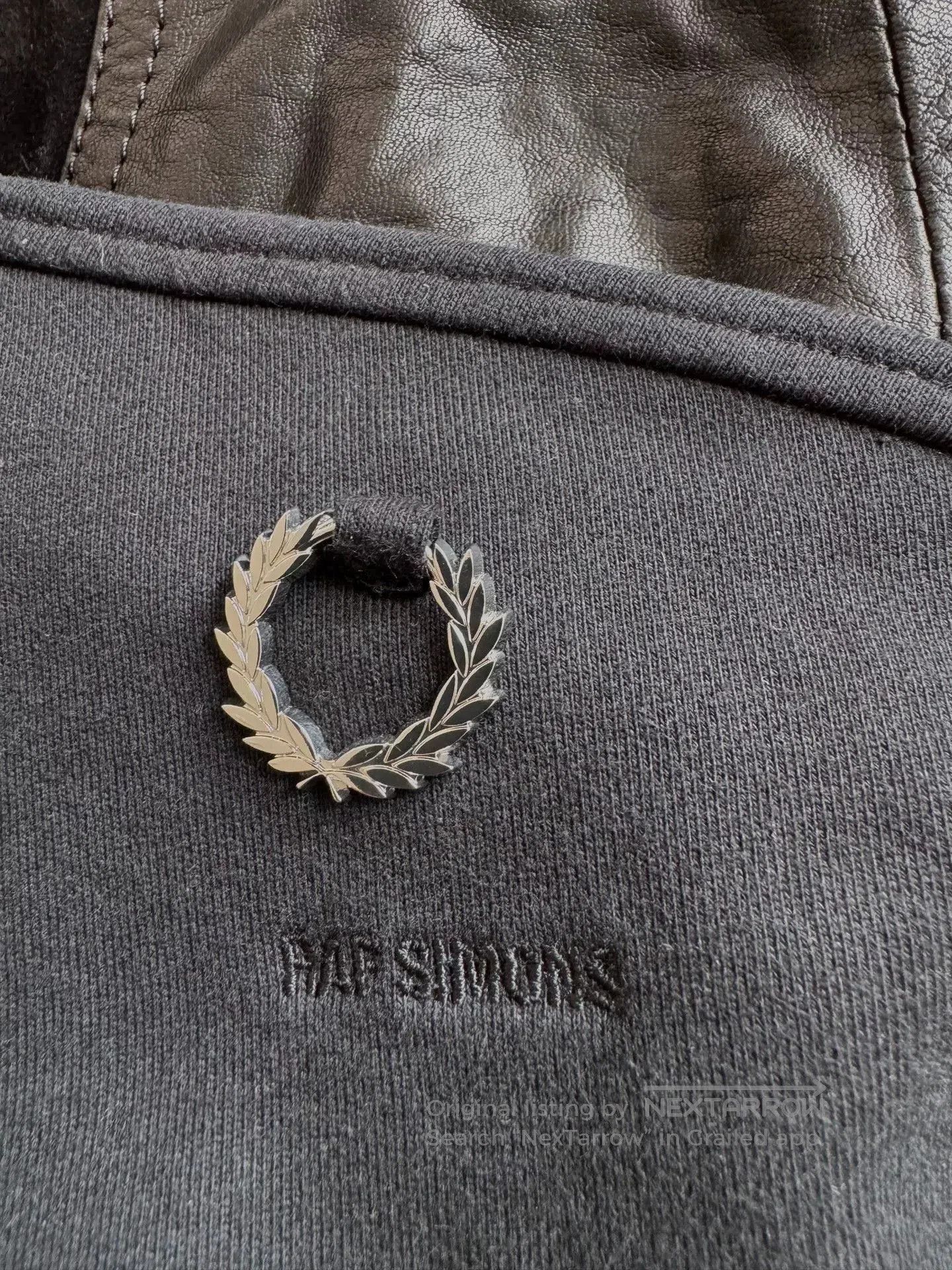 Raf Simons RAF SIMONS Fred Perry Collaboration Sweatshirt. Size US S / EU 44-46 / 1 - 4 Thumbnail
