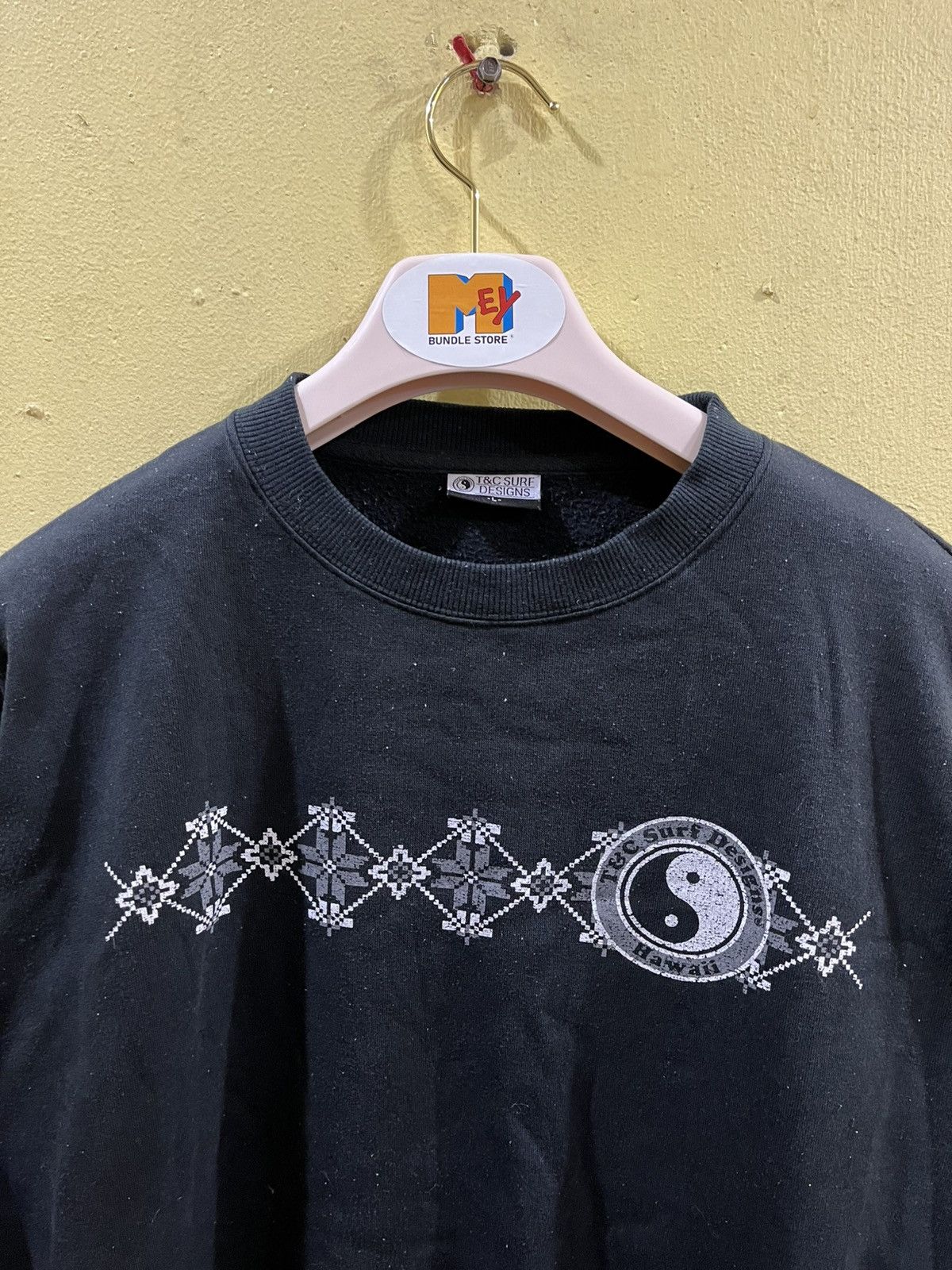 Sun Surf vintage T&C Surf Design black crewneck sweatshirt Size US L / EU 52-54 / 3 - 3 Thumbnail