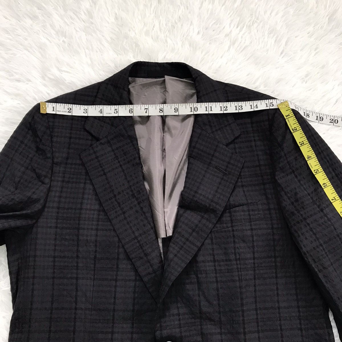 Burberry Burberrys wool & silk blazer jacket made in Japan Size US S / EU 44-46 / 1 - 7 Thumbnail