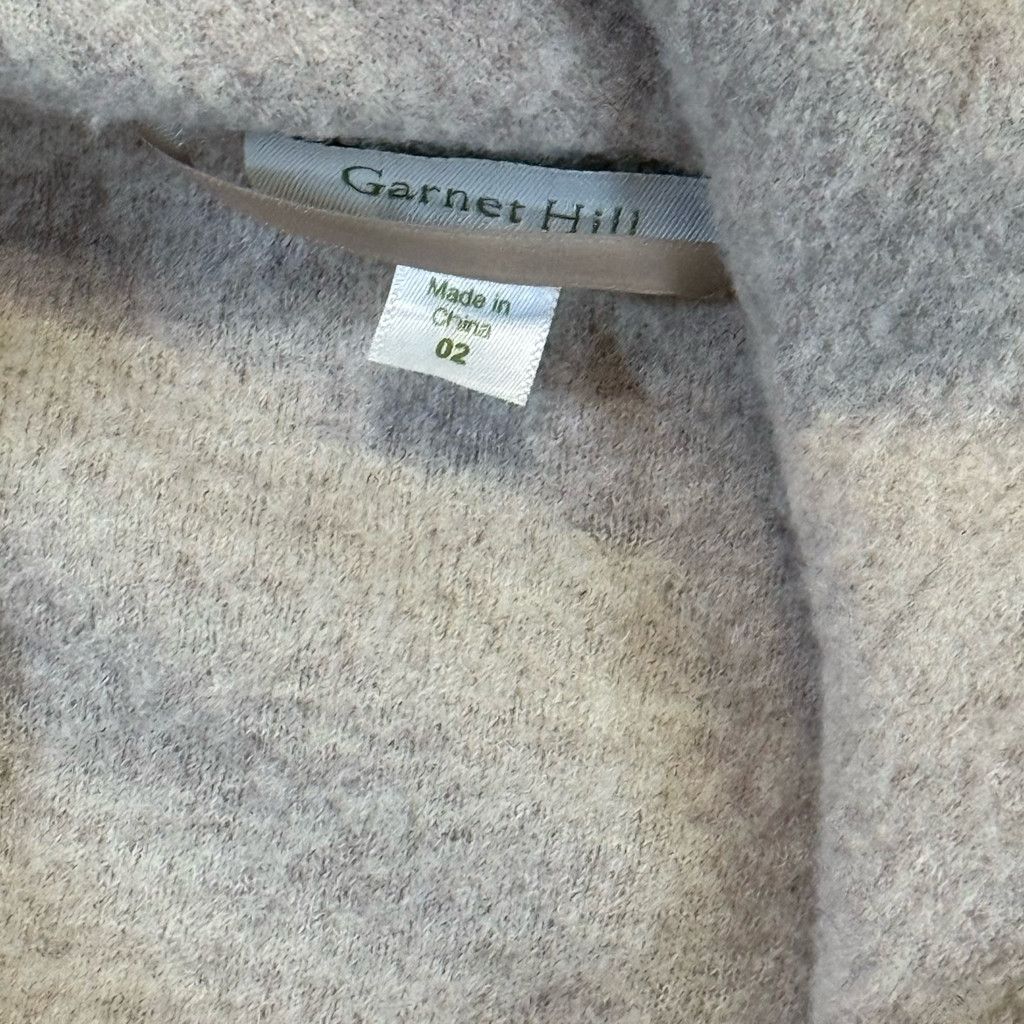 Other Garnet Hill Women’s Small Beige Asym Coat Toggle Size XXS / US 00 / IT 34 - 7 Thumbnail