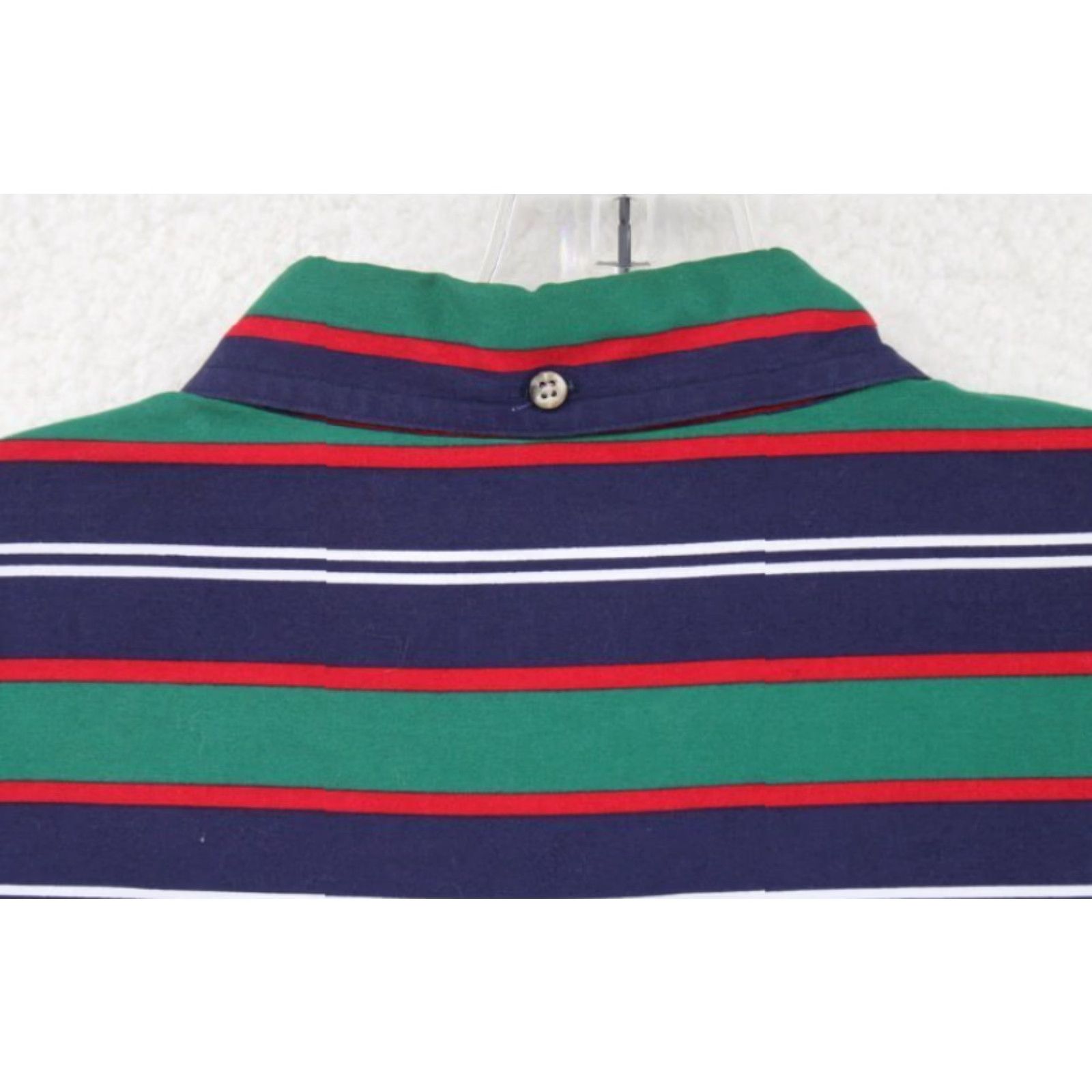 Gant VTG Gant Salty Dog Shirt Men's XL Multicolor Bold Striped Imperial Poplin Casual Size US XL / EU 56 / 4 - 5 Thumbnail