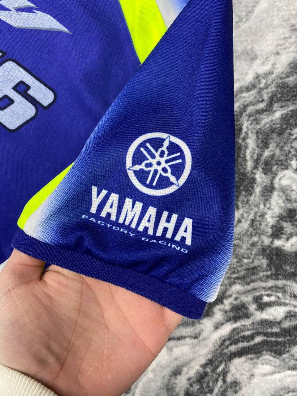 Vintage Yamaha Racing Big Logo Polo Shirt