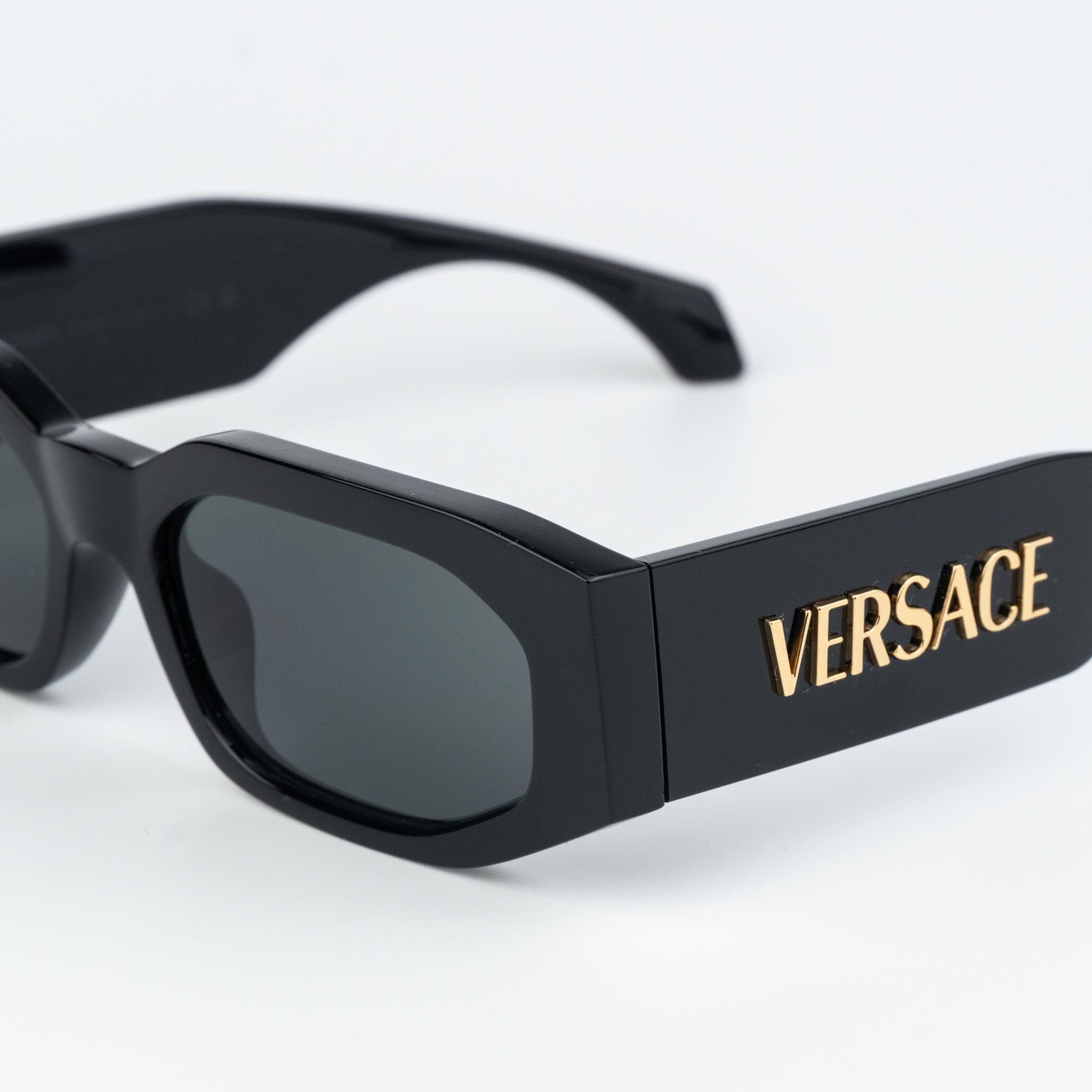 Versace Versace Men Sunglasses Rectangle VE4489U GB1/87 Size ONE SIZE - 5 Thumbnail